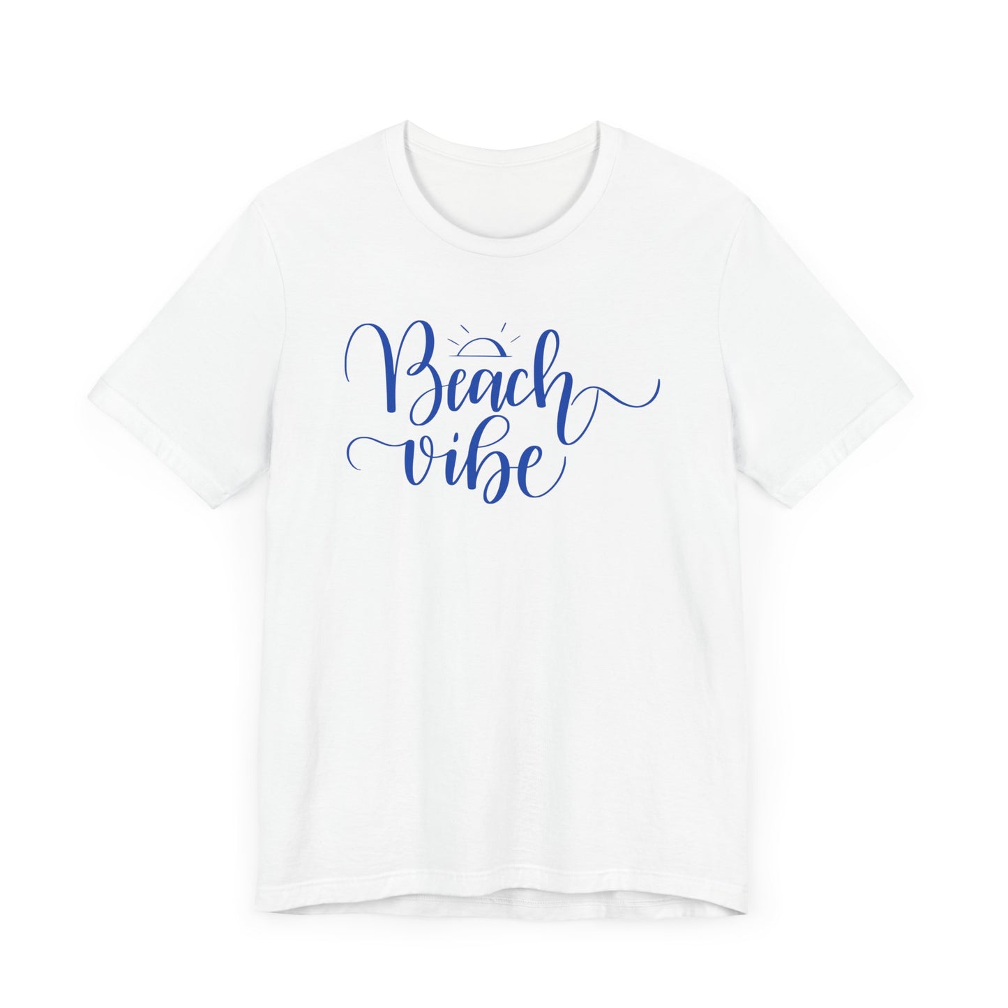 T-shirt à manches courtes unisexe en jersey BEACH VIBE