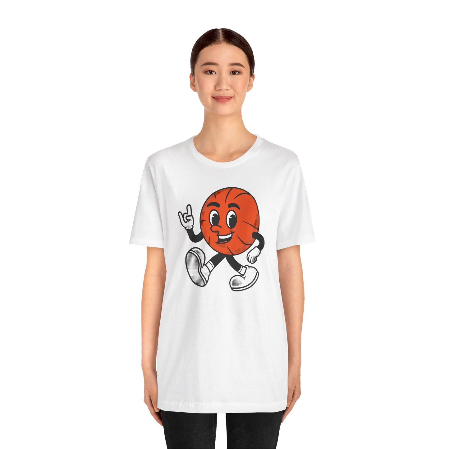 T-shirt unisexe Walking Basketball