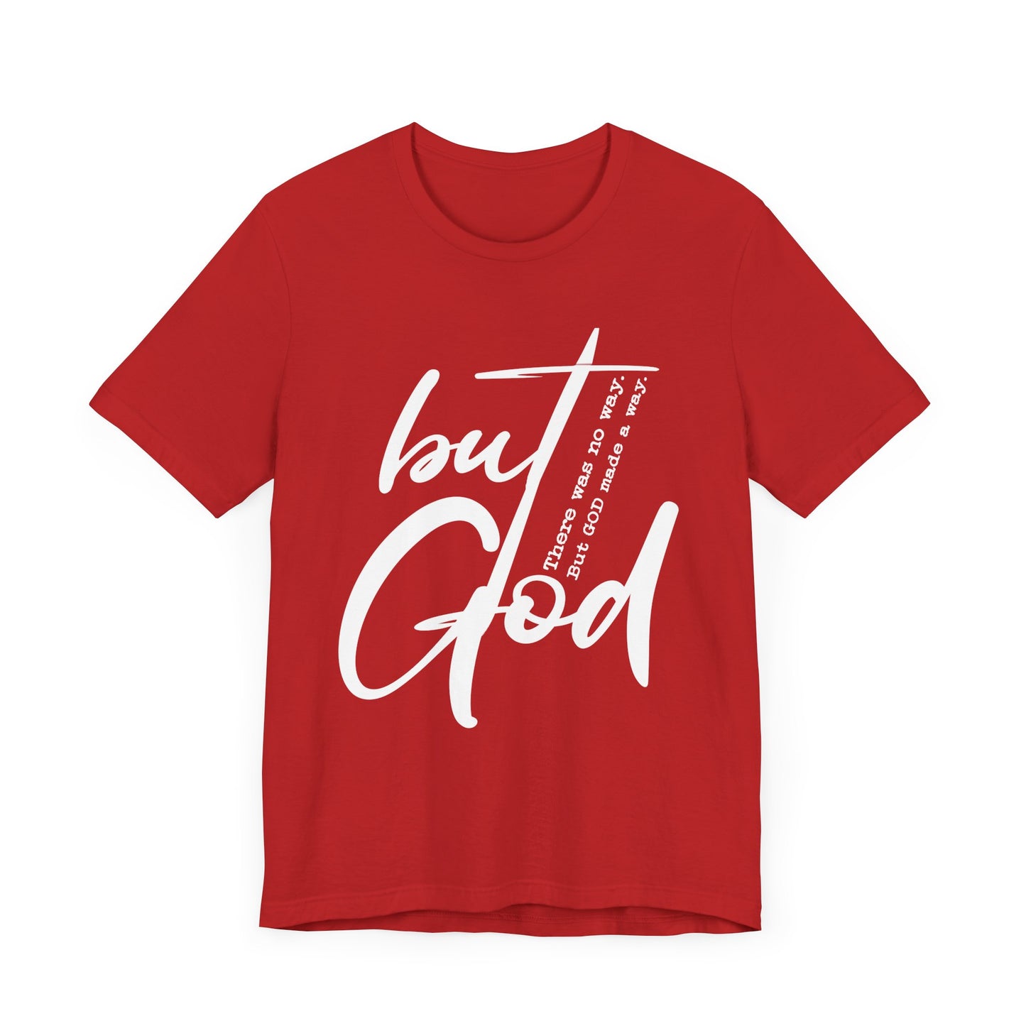 T-shirt unisexe « Mais Dieu »
