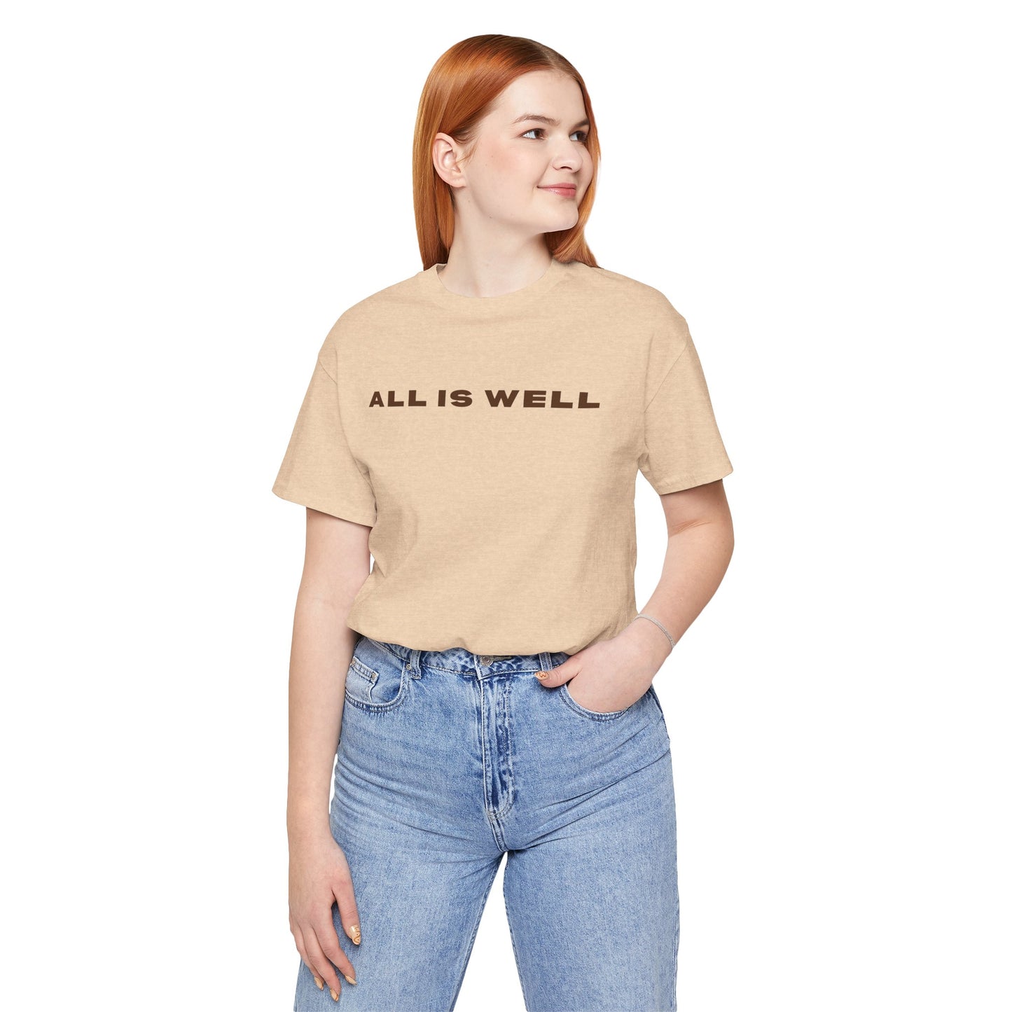 Inspirational Tee - 'All is Well' T-Shirt