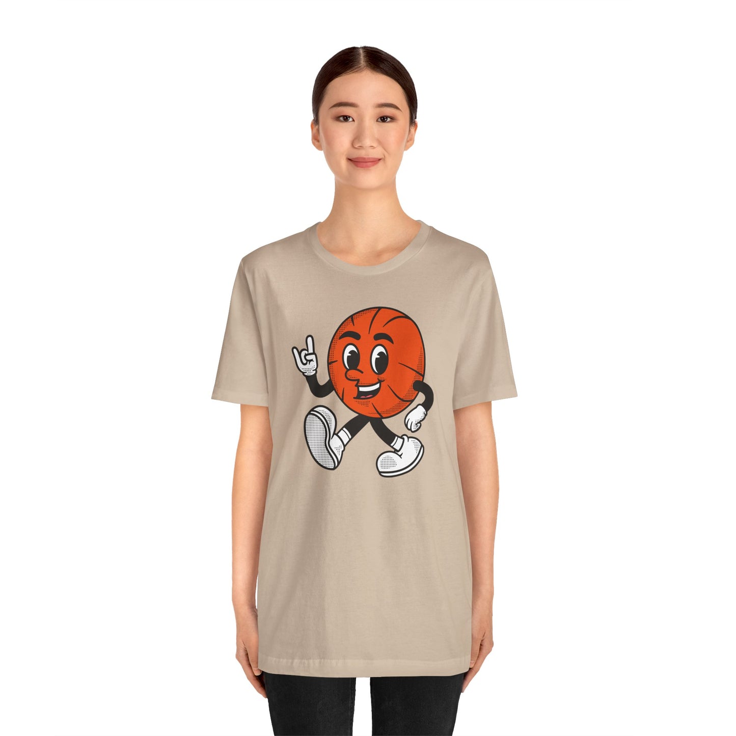 T-shirt unisexe Walking Basketball