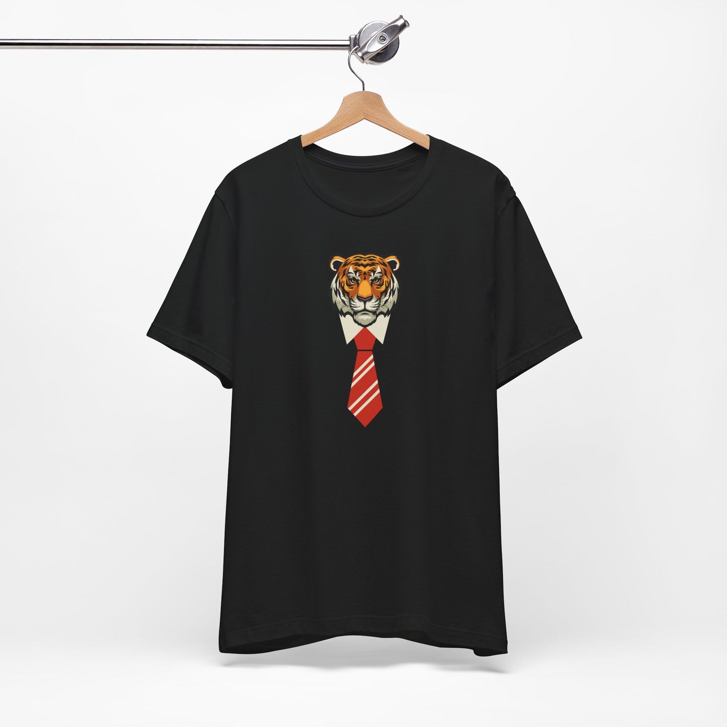 Tiger Boss Unisex Short Sleeve Tee - Stylish Animal Graphic Tee for Casual Wear