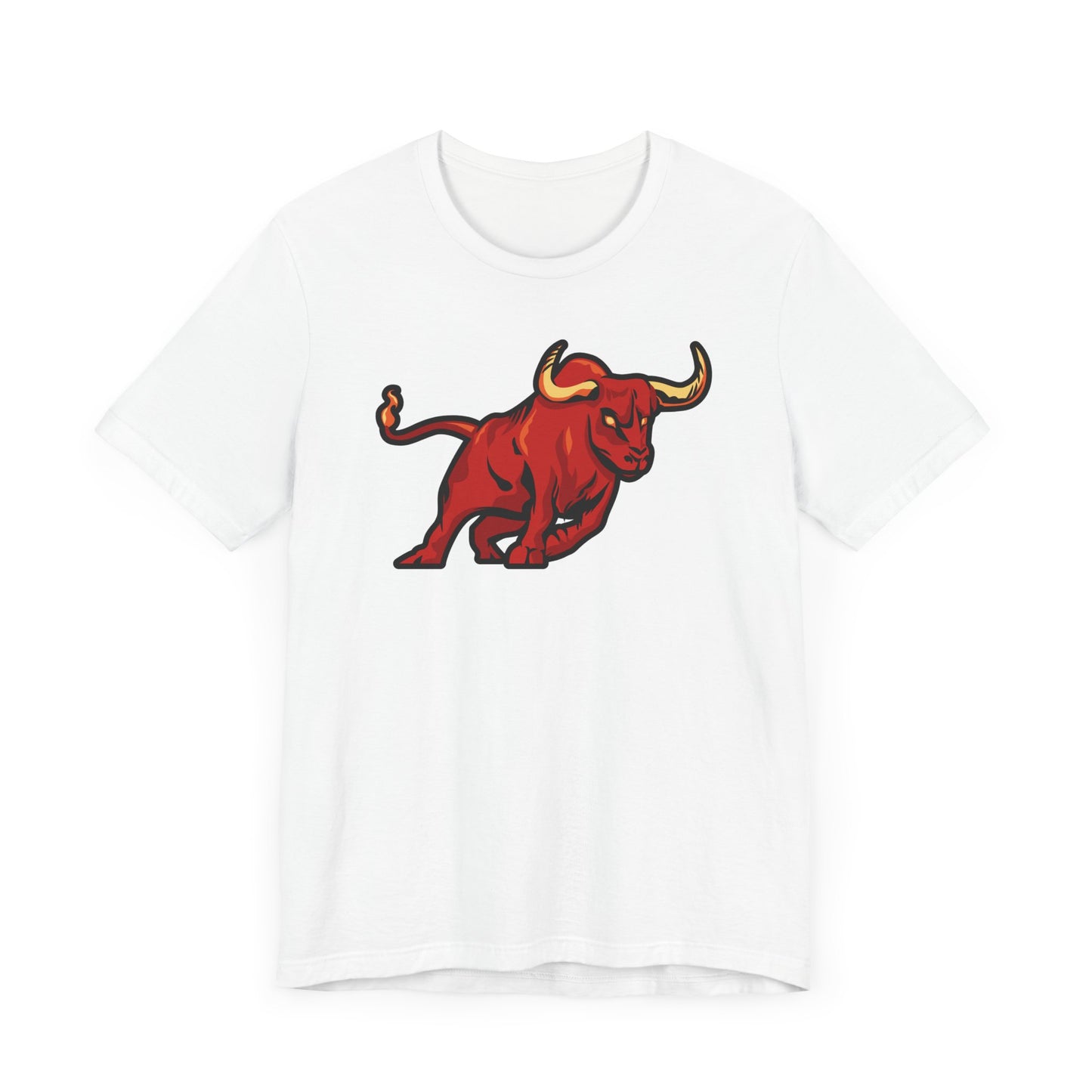 Vibrant Bull Graphic Tee - Unisex Jersey
