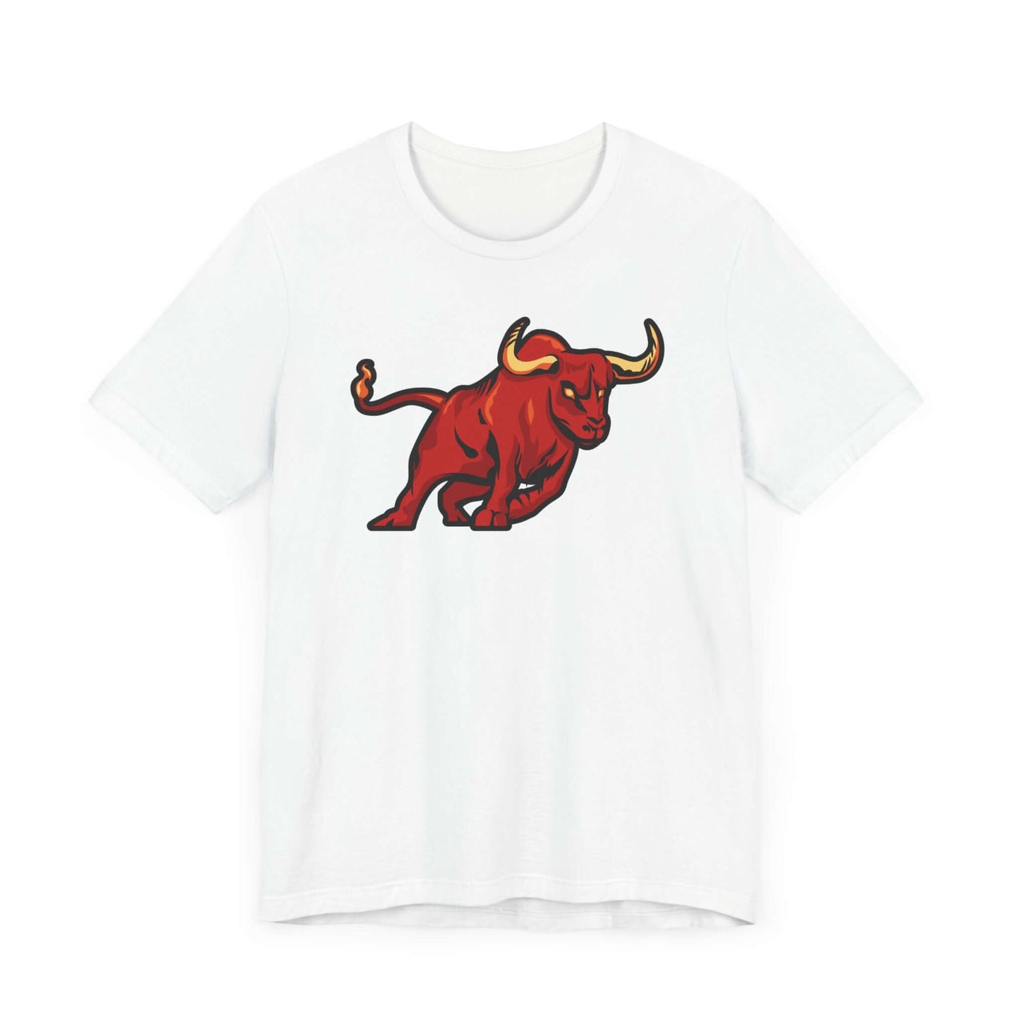 Vibrant Bull Graphic Tee - Unisex Jersey