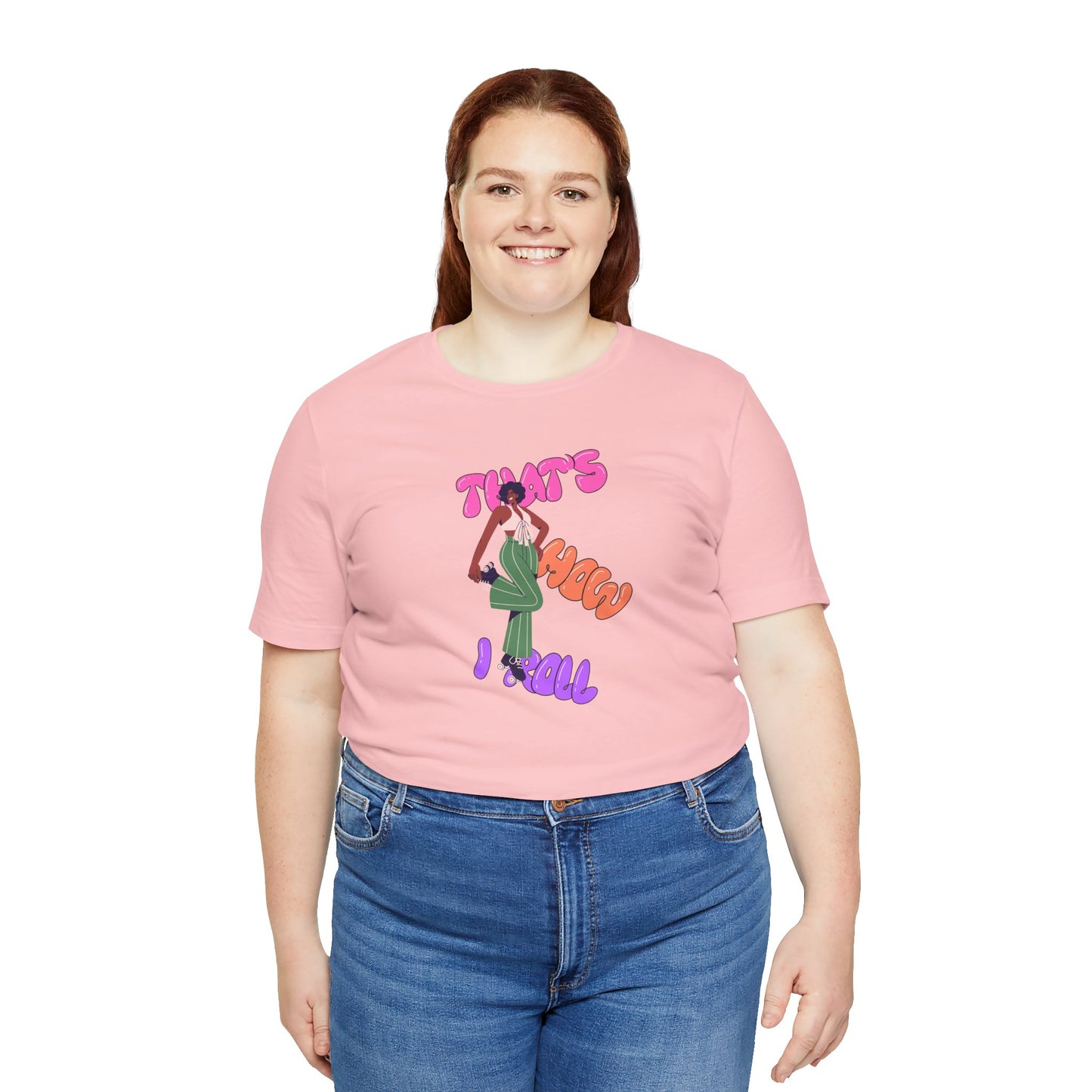 Graphic Tee - 'That's How I Roll' Unisex Jersey Short Sleeve