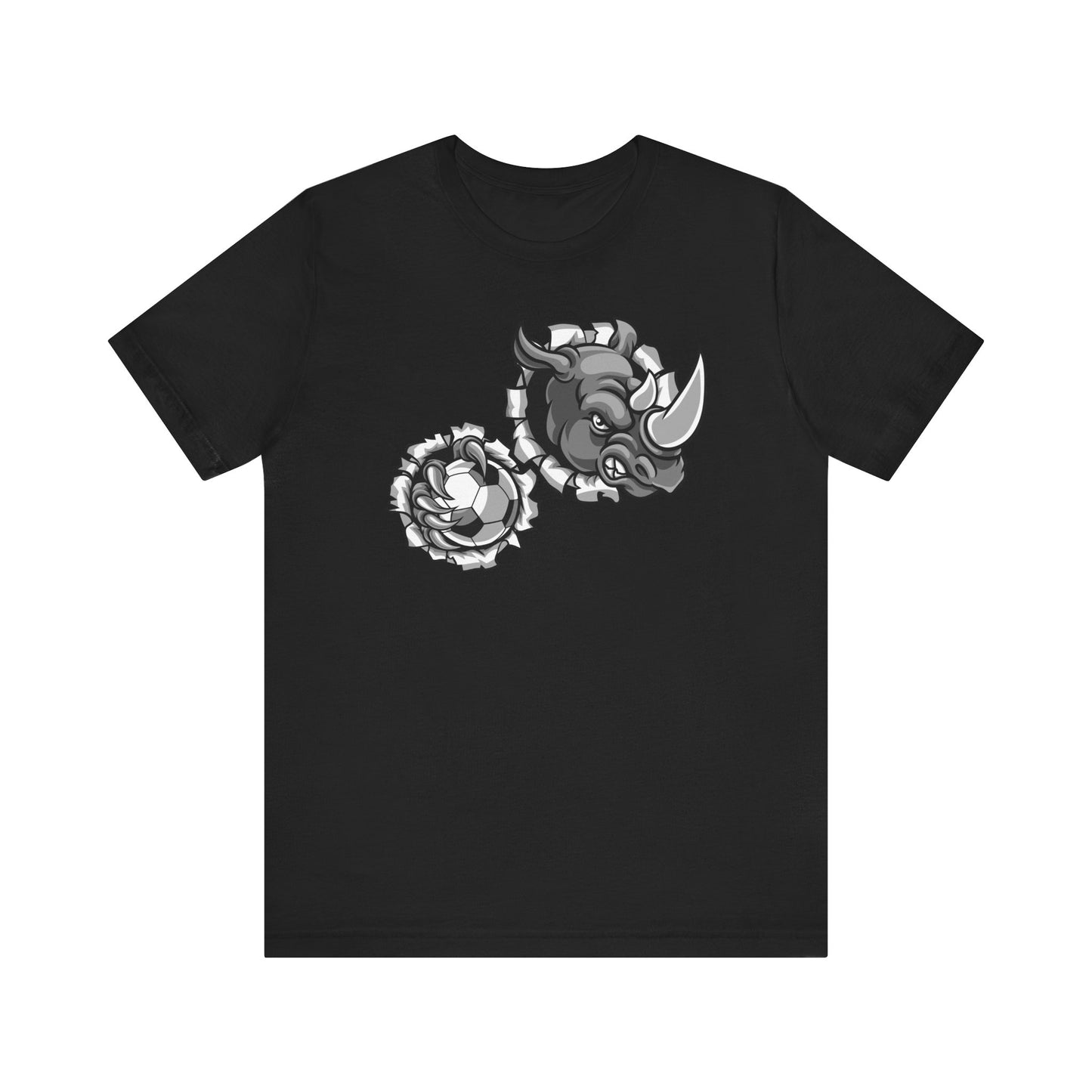 T-shirt en jersey unisexe avec livraison express - Motif licorne de football