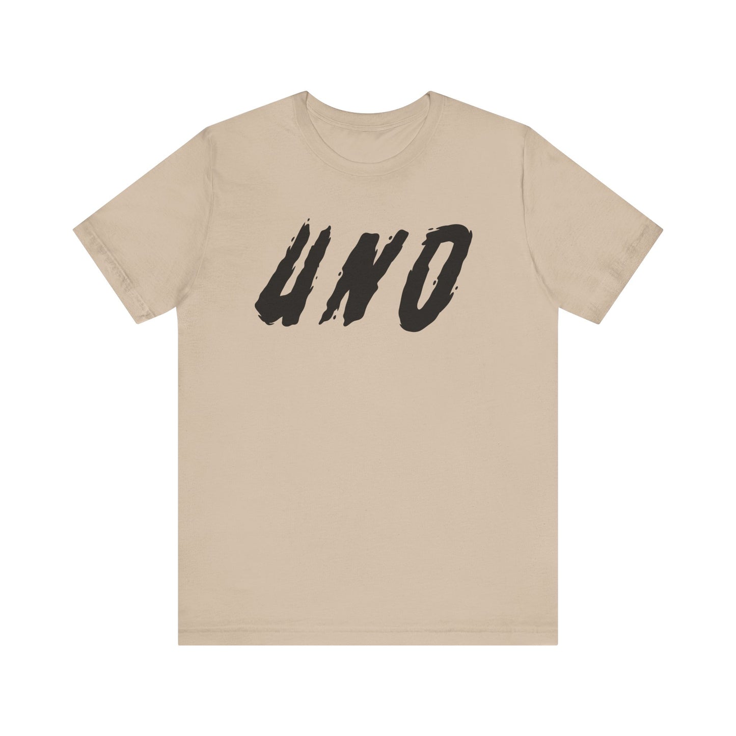 T-shirt à manches courtes unisexe en jersey Livraison express disponible UNO