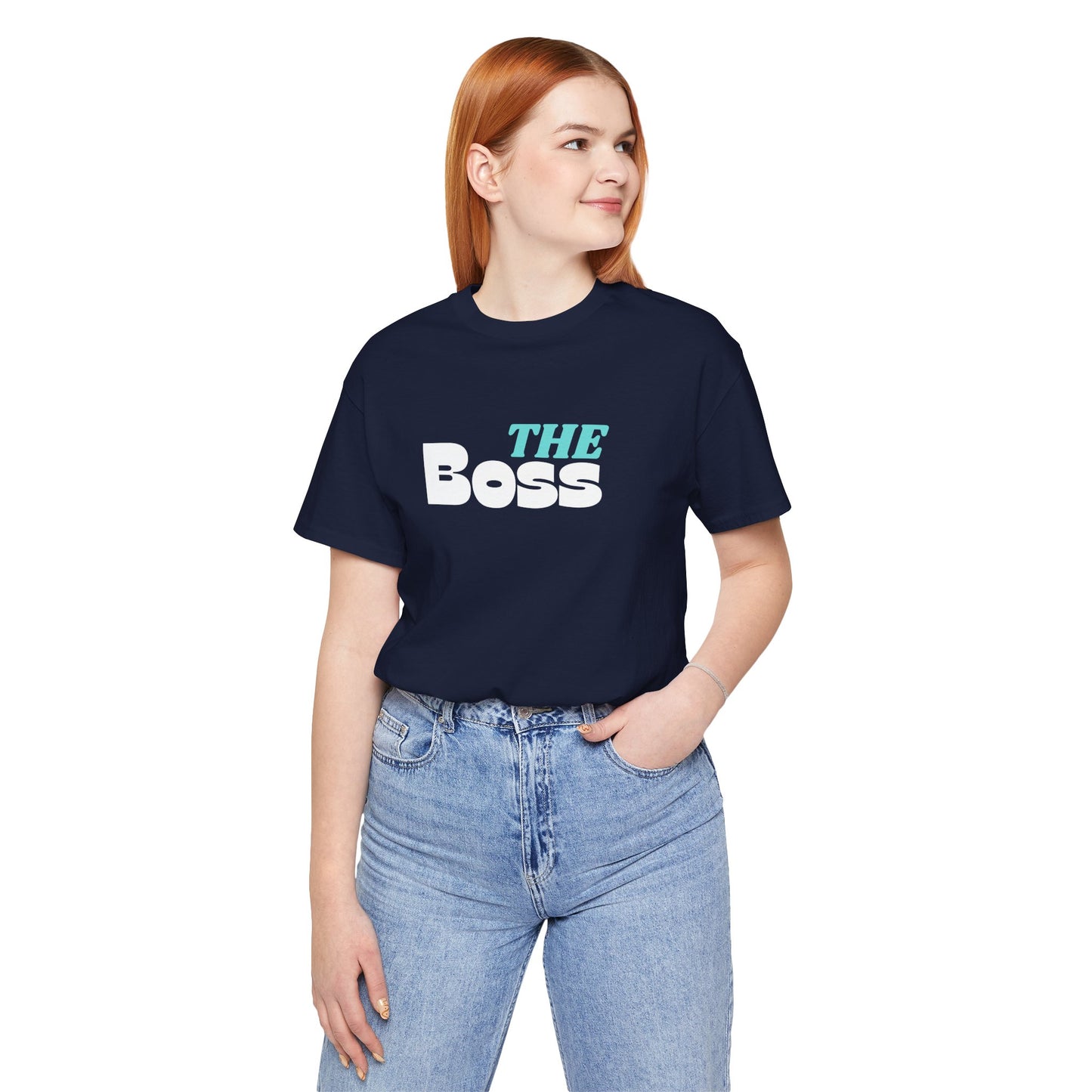 The Boss Unisex Jersey Tee - Stylish & Comfortable for Everyday Wear