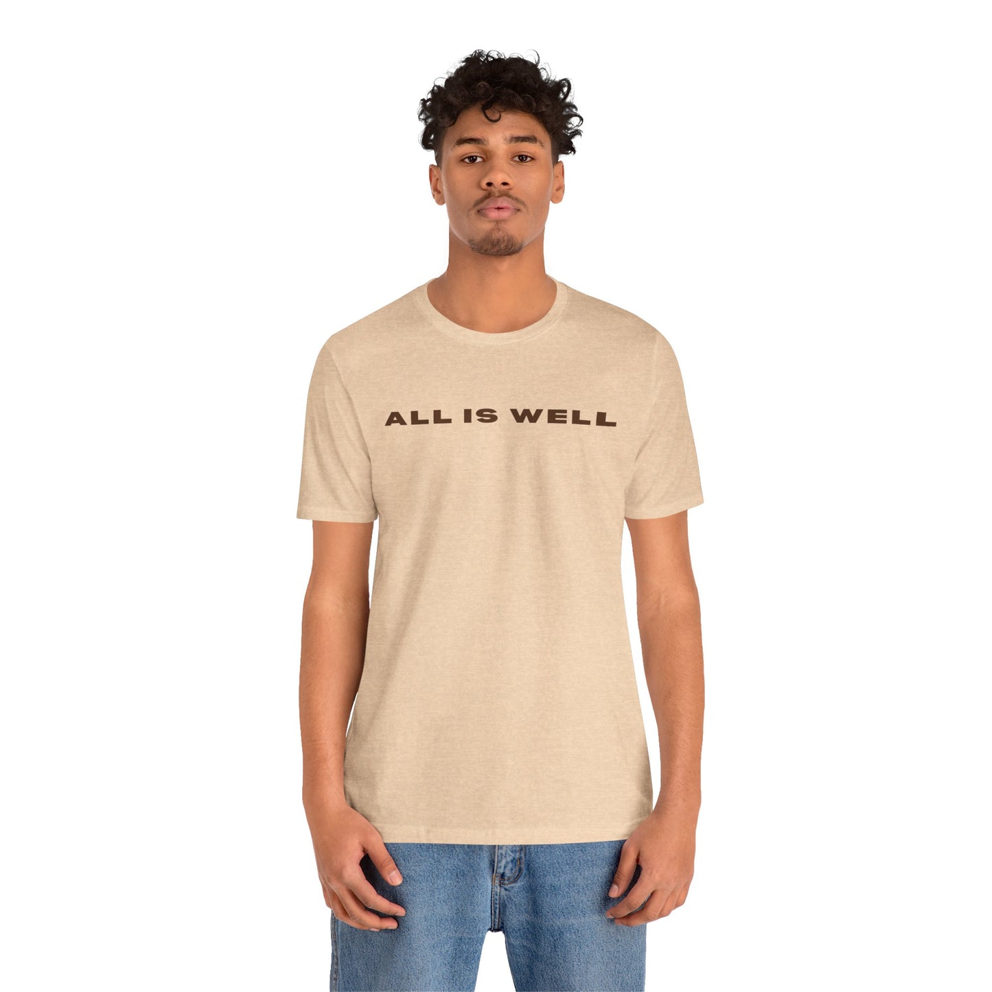 Inspirational Tee - 'All is Well' T-Shirt