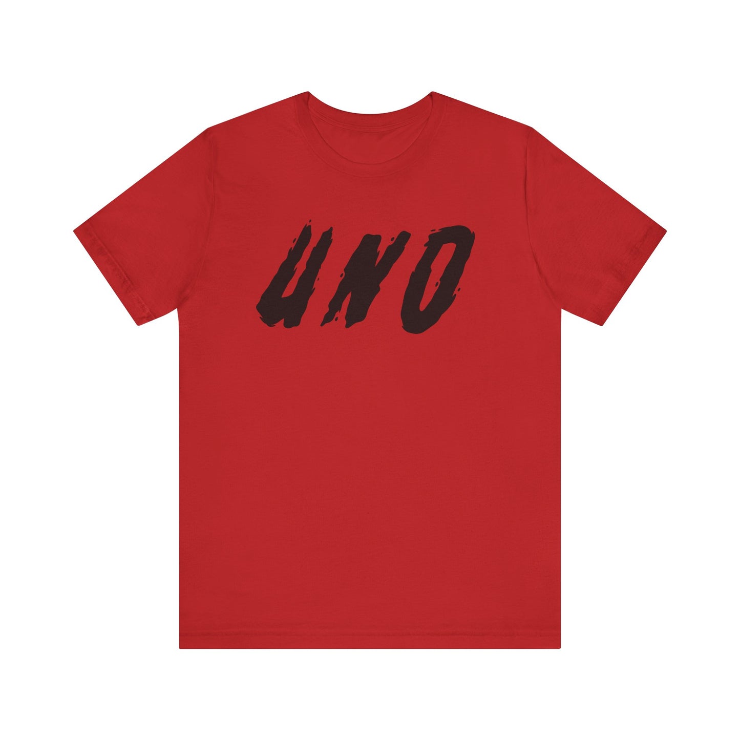 T-shirt à manches courtes unisexe en jersey Livraison express disponible UNO