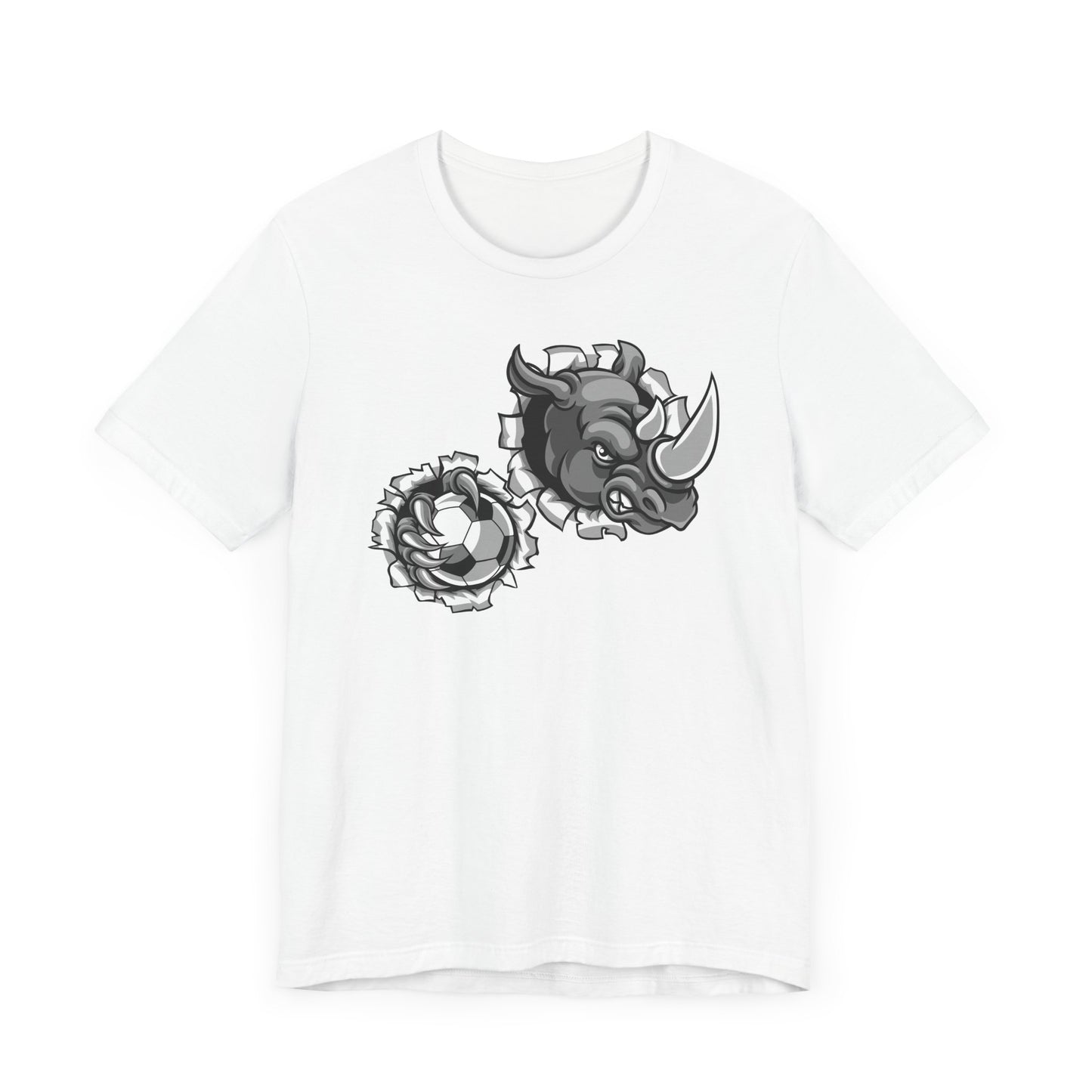 T-shirt en jersey unisexe avec livraison express - Motif licorne de football