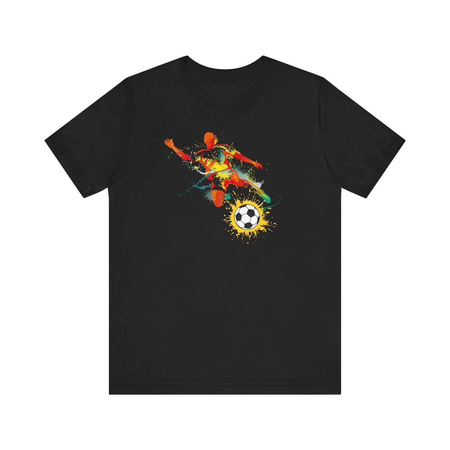 Soccer Champion Unisex Tee - Colorful Sports Graphic T-Shirt