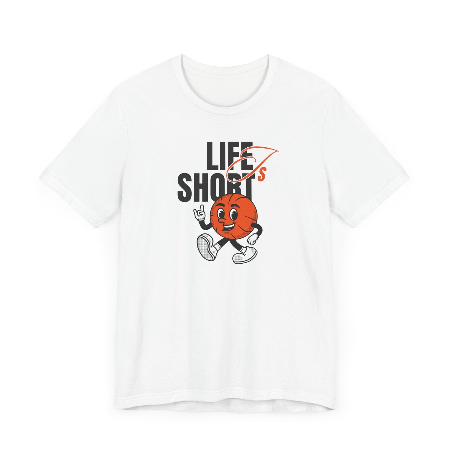 Life is Short Funny Unisex Jersey Tee