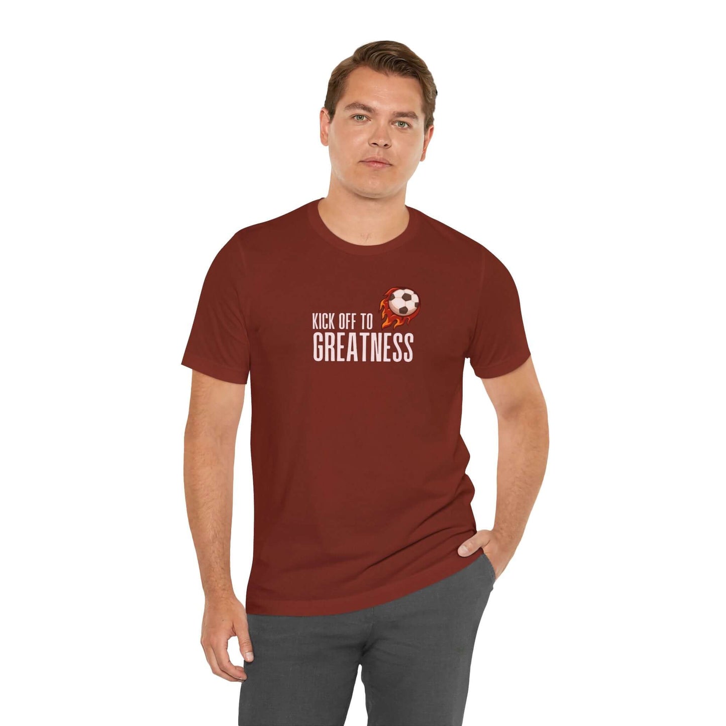 Kick Off to Greatness Soccer Tee