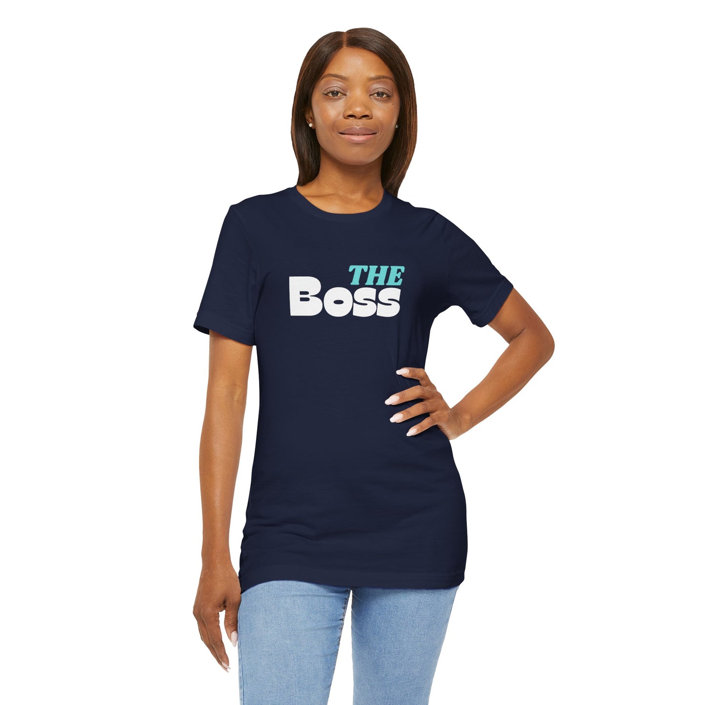 The Boss Unisex Jersey Tee - Stylish & Comfortable for Everyday Wear