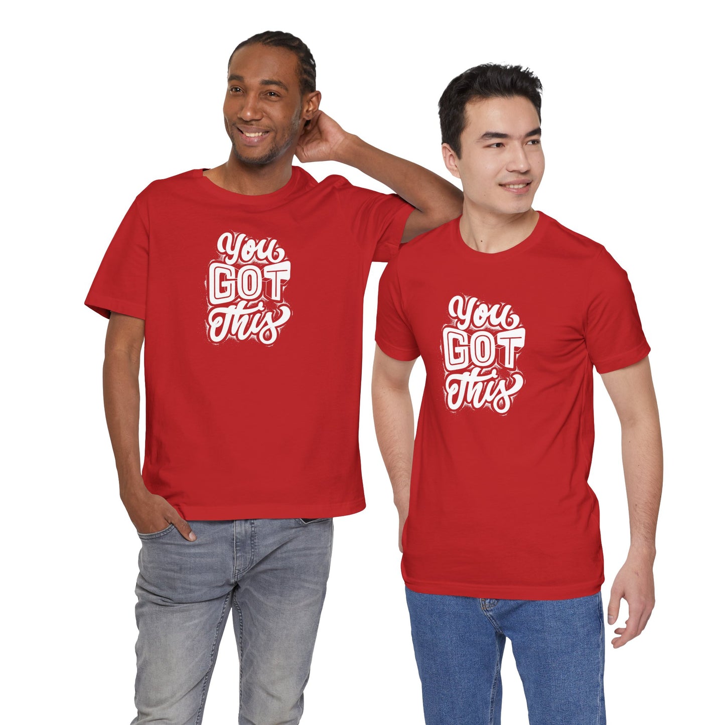 Motivational Unisex Tee - 'You Got This' Red T-Shirt