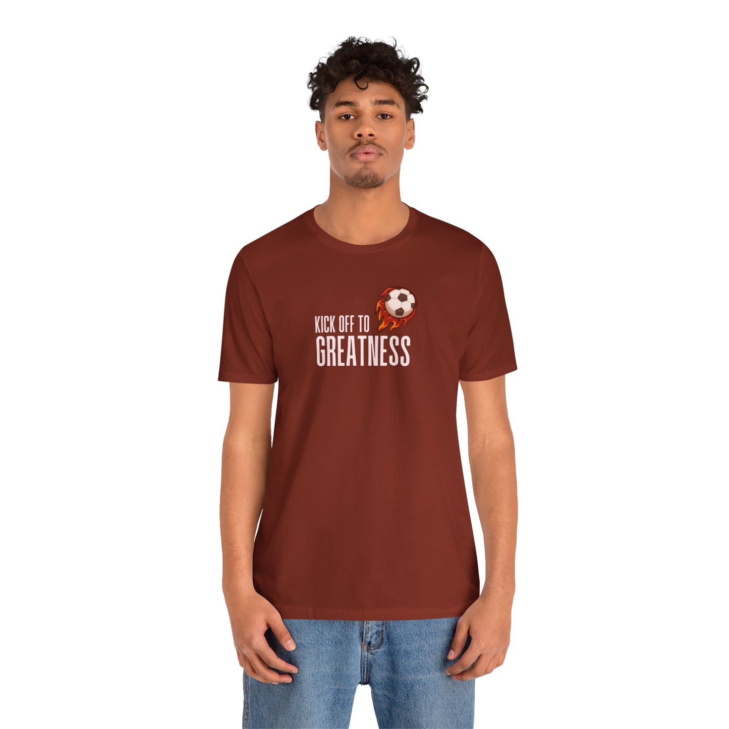 Kick Off to Greatness Soccer Tee
