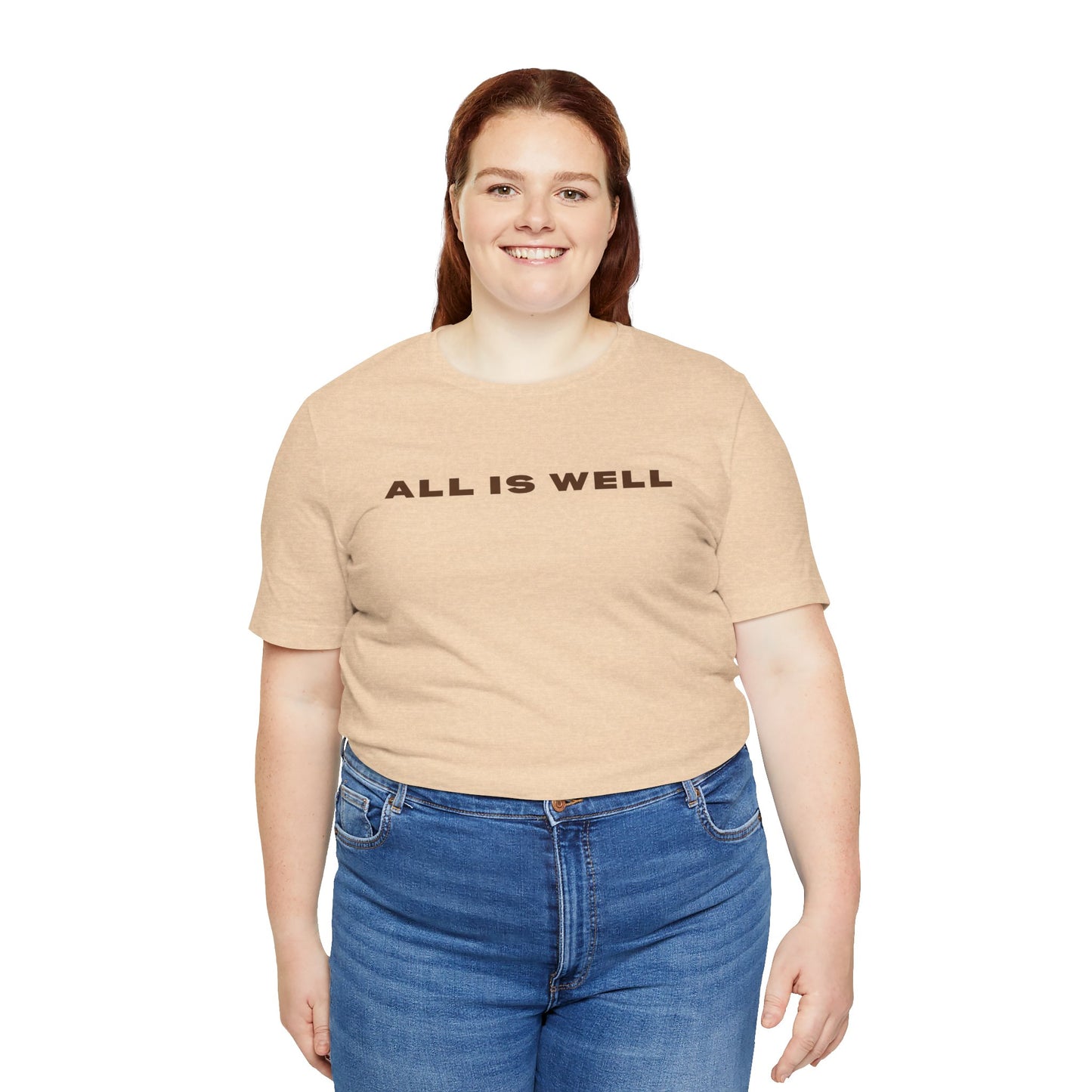 Inspirational Tee - 'All is Well' T-Shirt