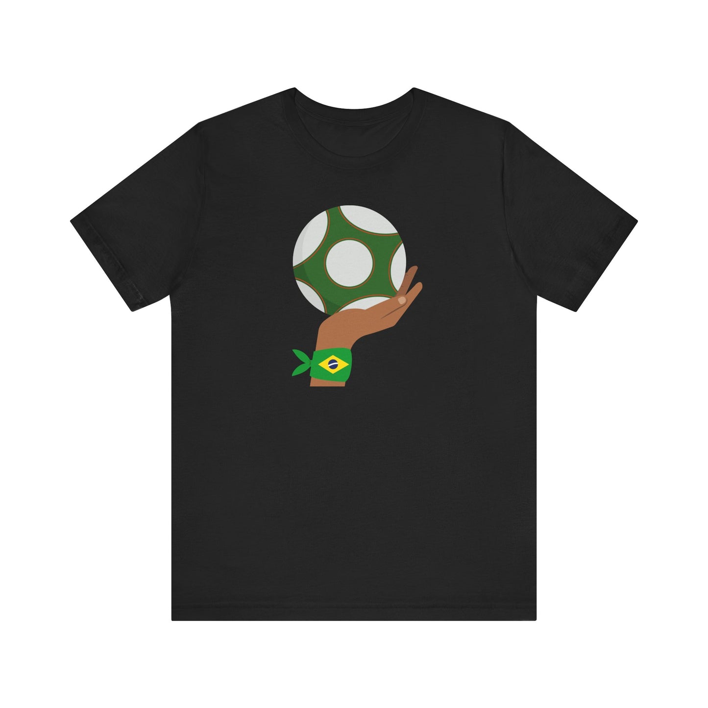 T-shirt unisexe de football brésilien - Livraison express disponible