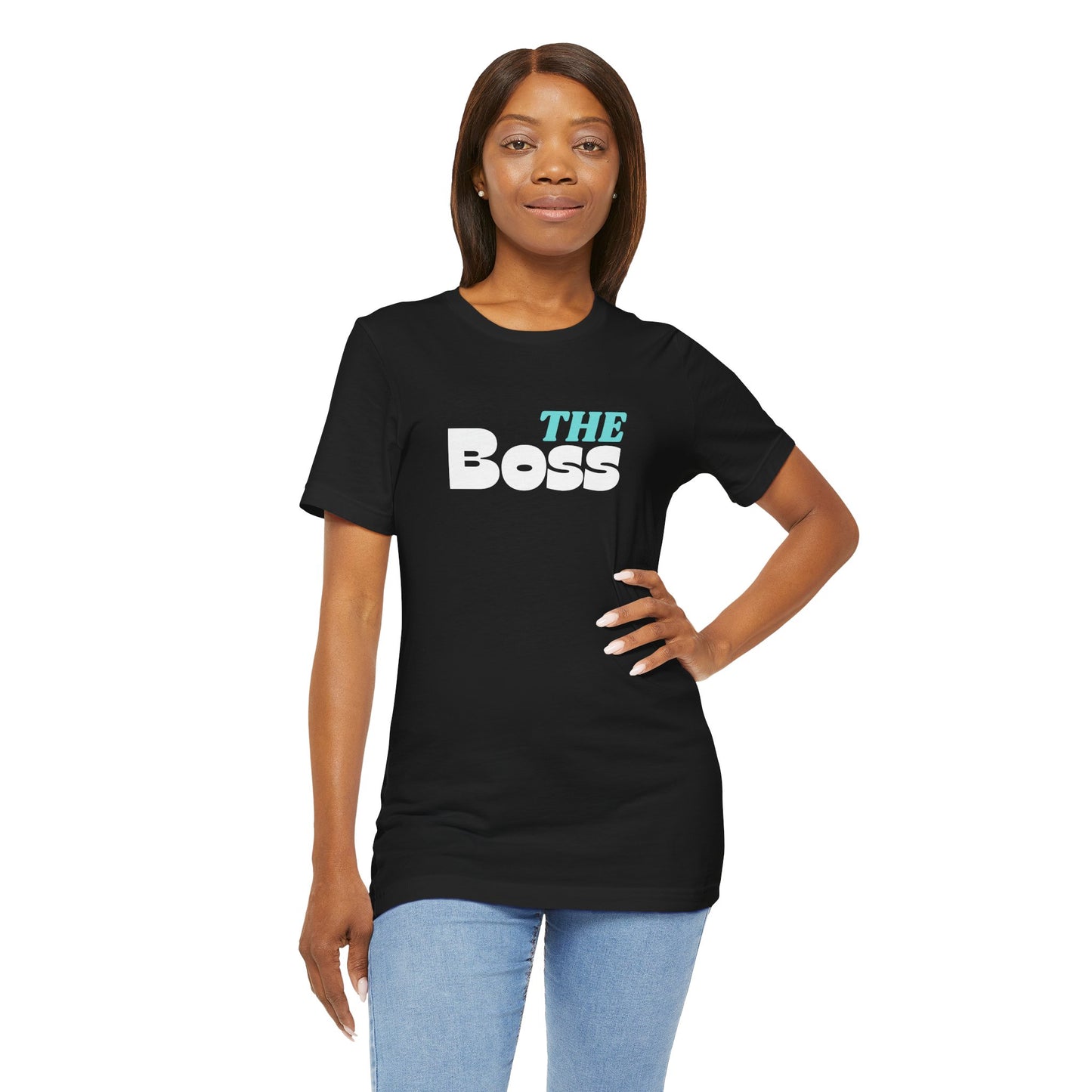 The Boss Unisex Jersey Tee - Stylish & Comfortable for Everyday Wear