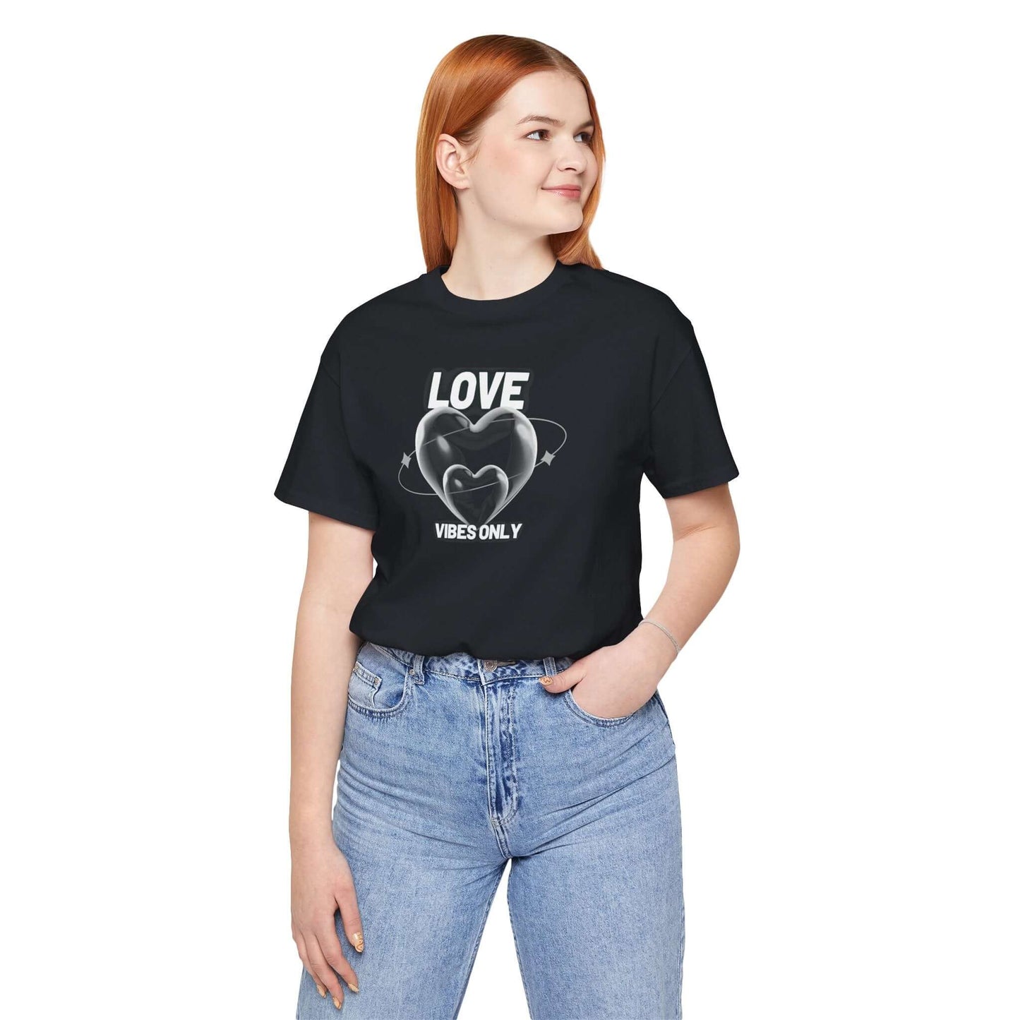 Love Vibes Only Tee - Unisex Jersey