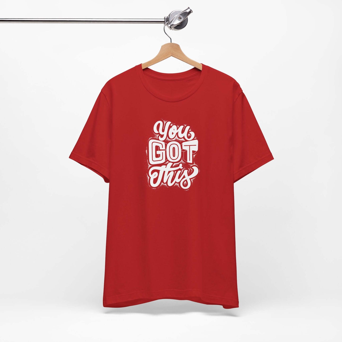 Motivational Unisex Tee - 'You Got This' Red T-Shirt