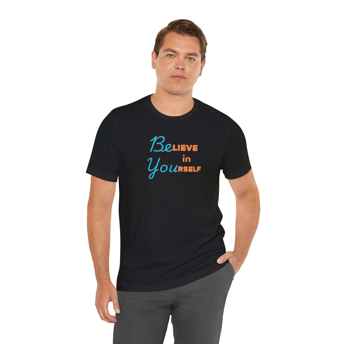 Motivational Tee - 'Believe in Yourself'
