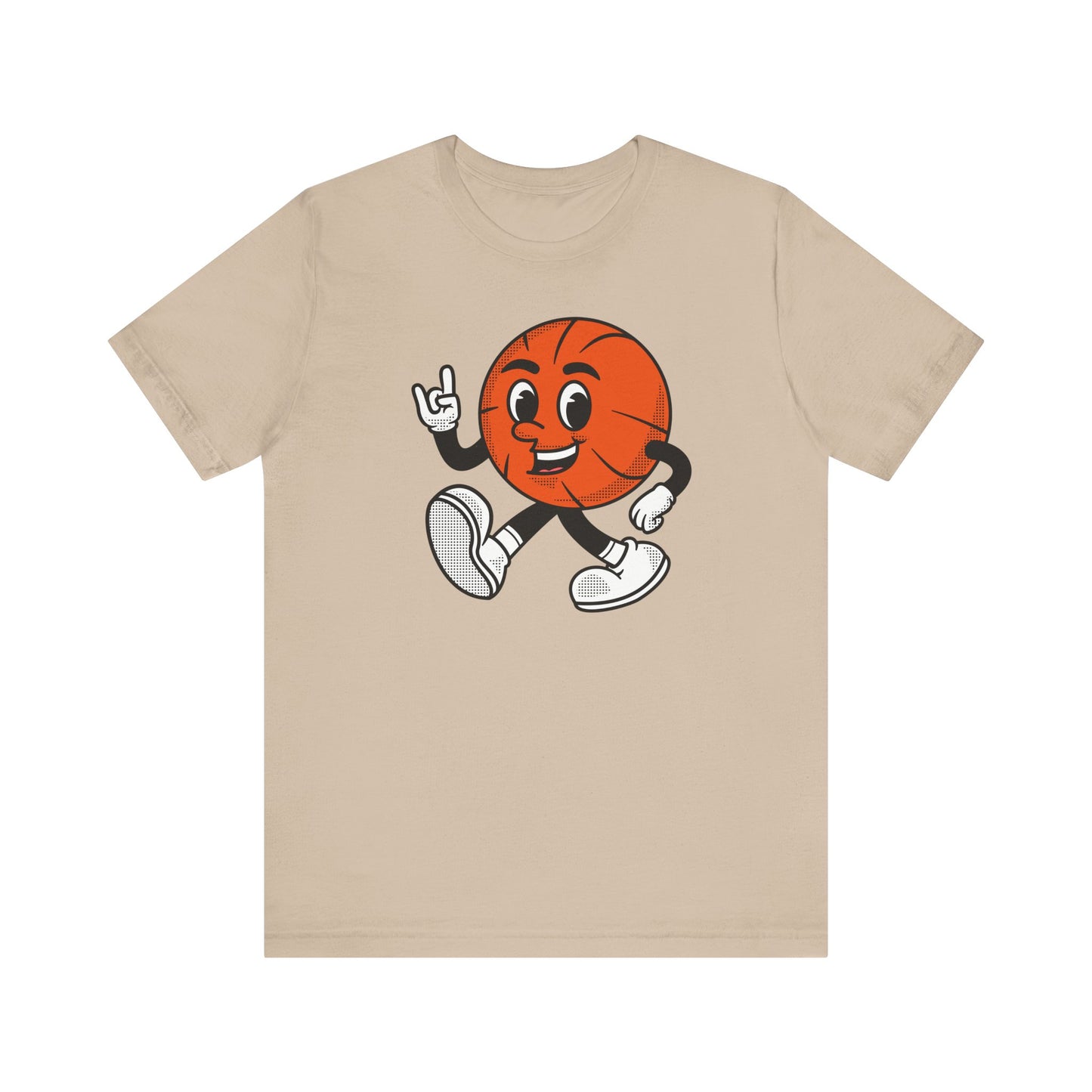 T-shirt unisexe Walking Basketball