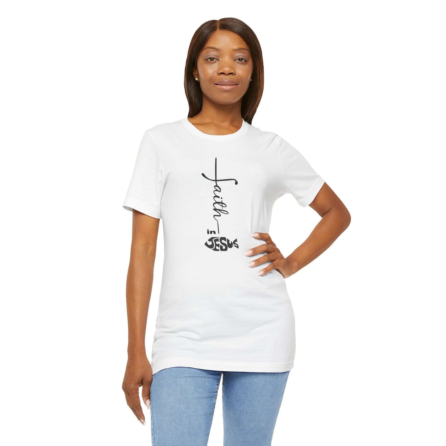 Faith in Jesus Unisex Tee - Inspirational Christian T-Shirt