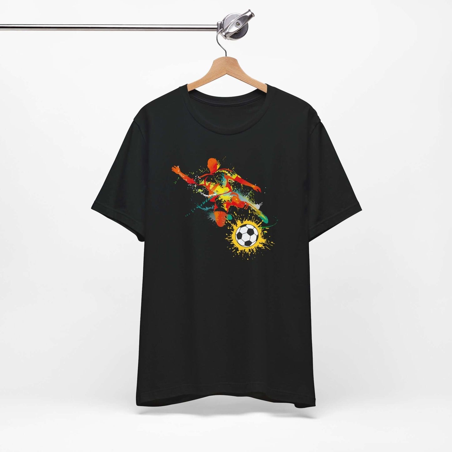 Soccer Champion Unisex Tee - Colorful Sports Graphic T-Shirt