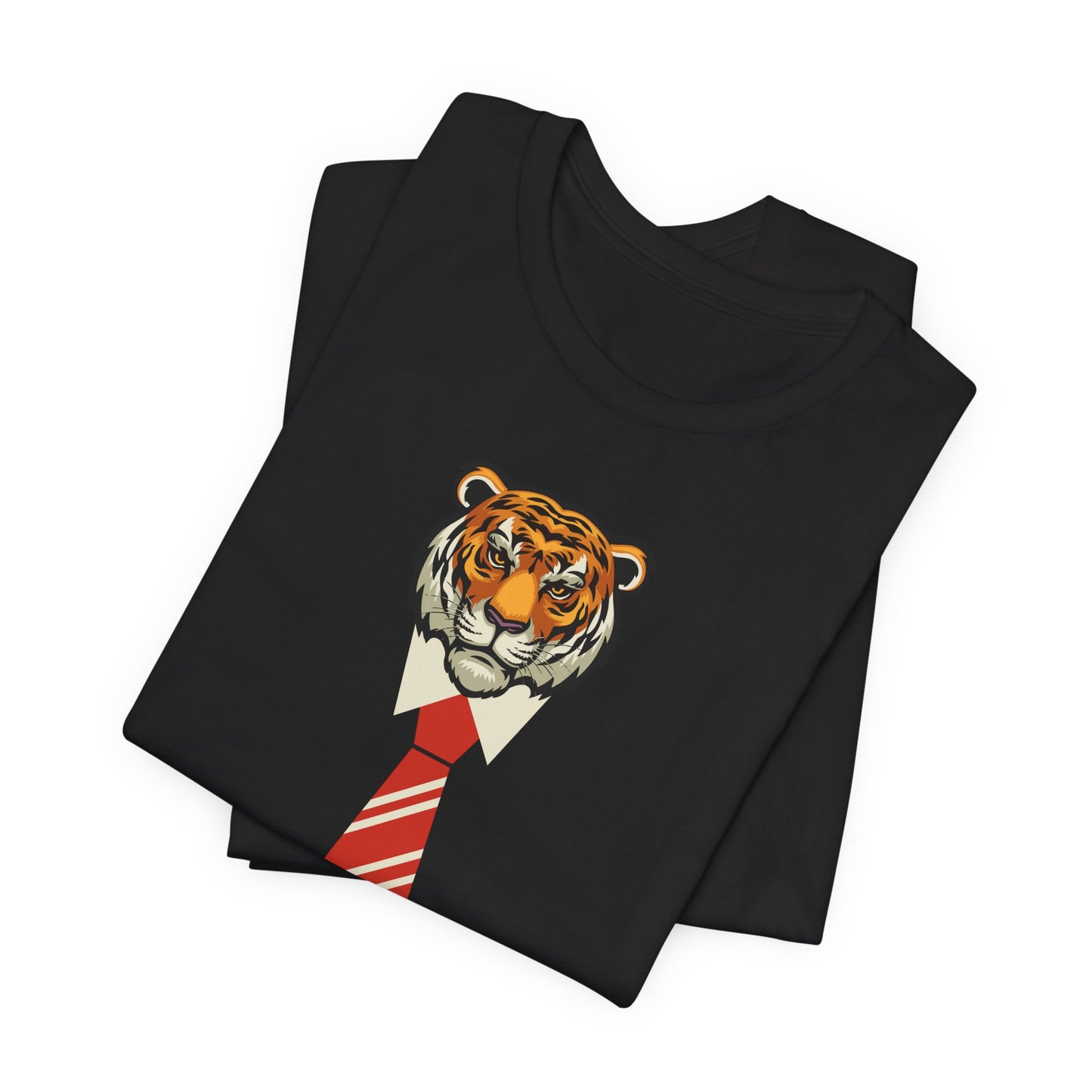 Tiger Boss Unisex Short Sleeve Tee - Stylish Animal Graphic Tee for Casual Wear