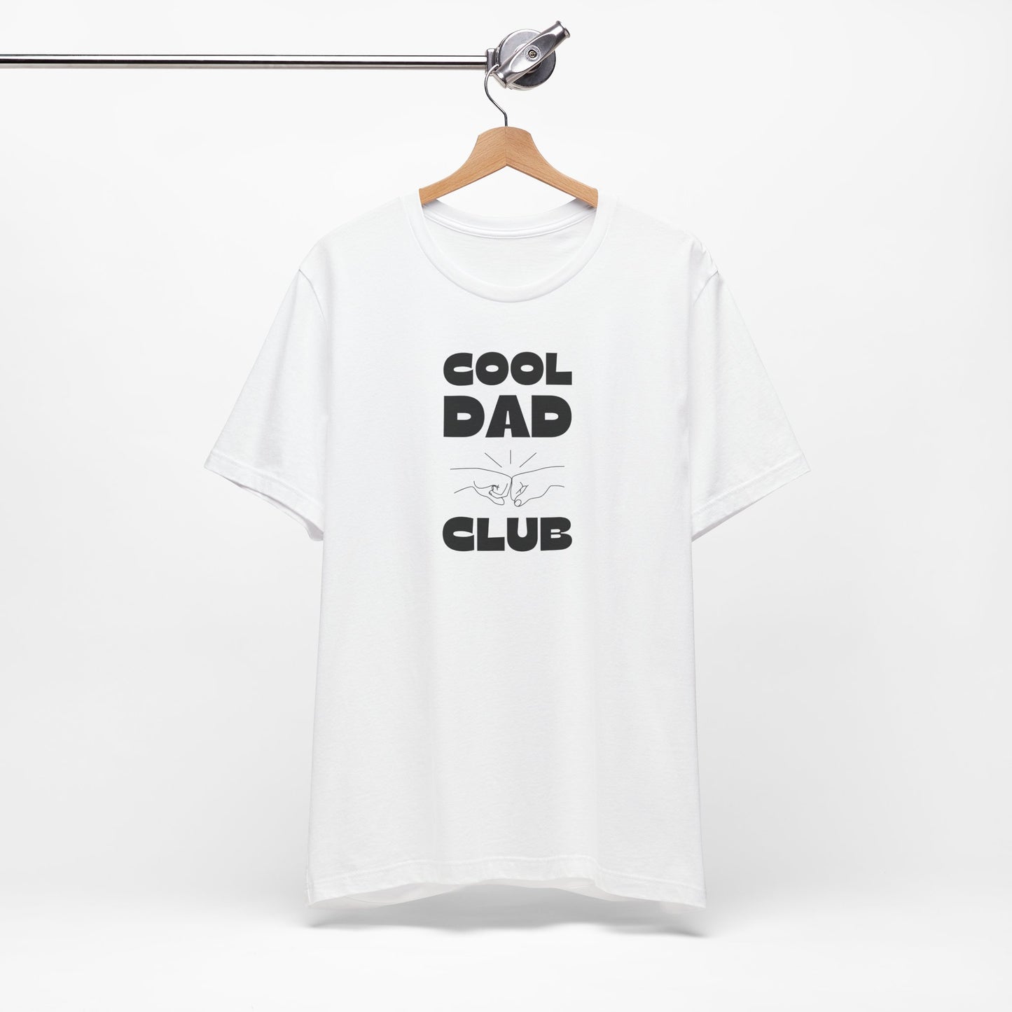 Cool Dad Club Men's Tee - Jersey Short Sleeve T-Shirt, Father's Day Gift