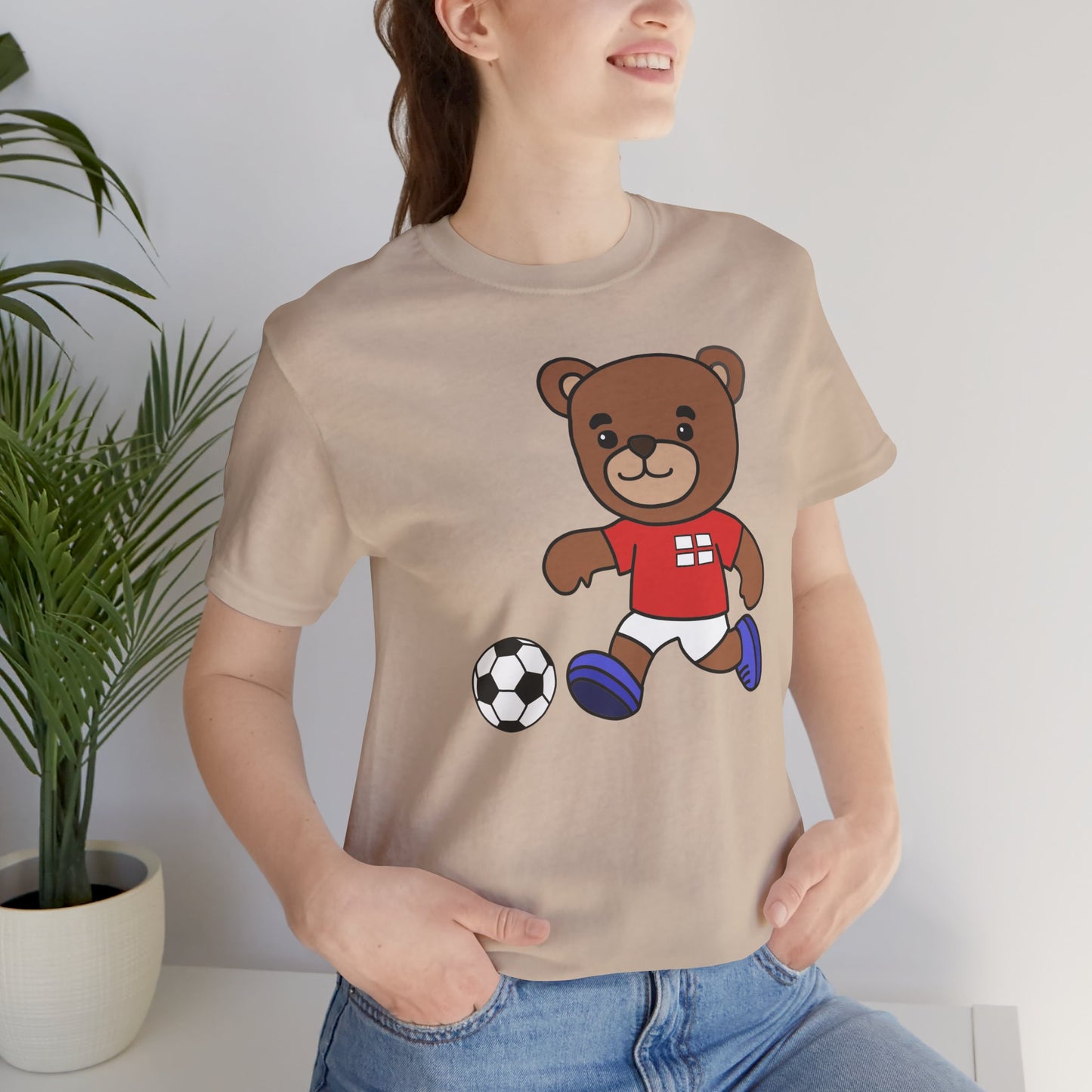 T-shirt de football Teddy Bear - Maillot unisexe