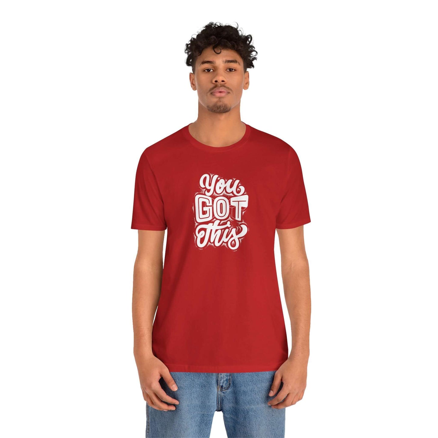 Motivational Unisex Tee - 'You Got This' Red T-Shirt