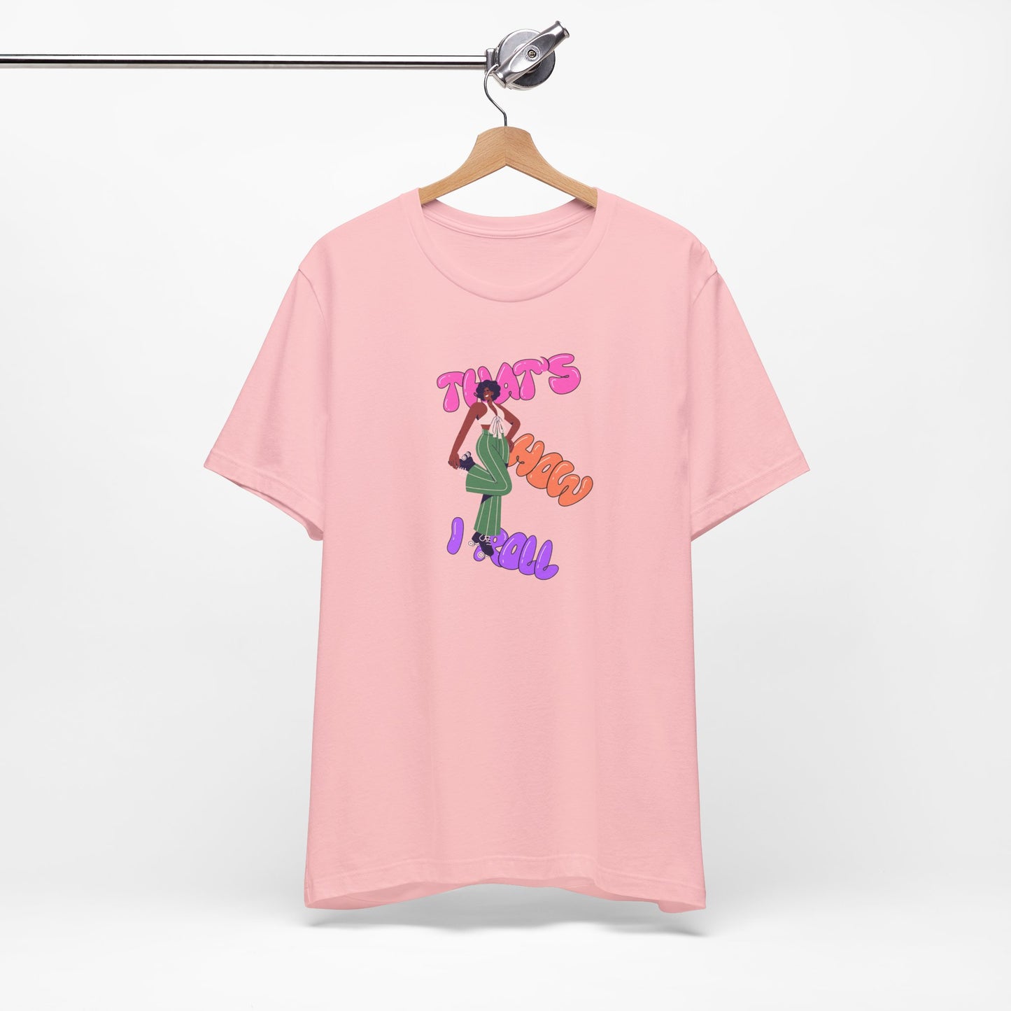 Graphic Tee - 'That's How I Roll' Unisex Jersey Short Sleeve