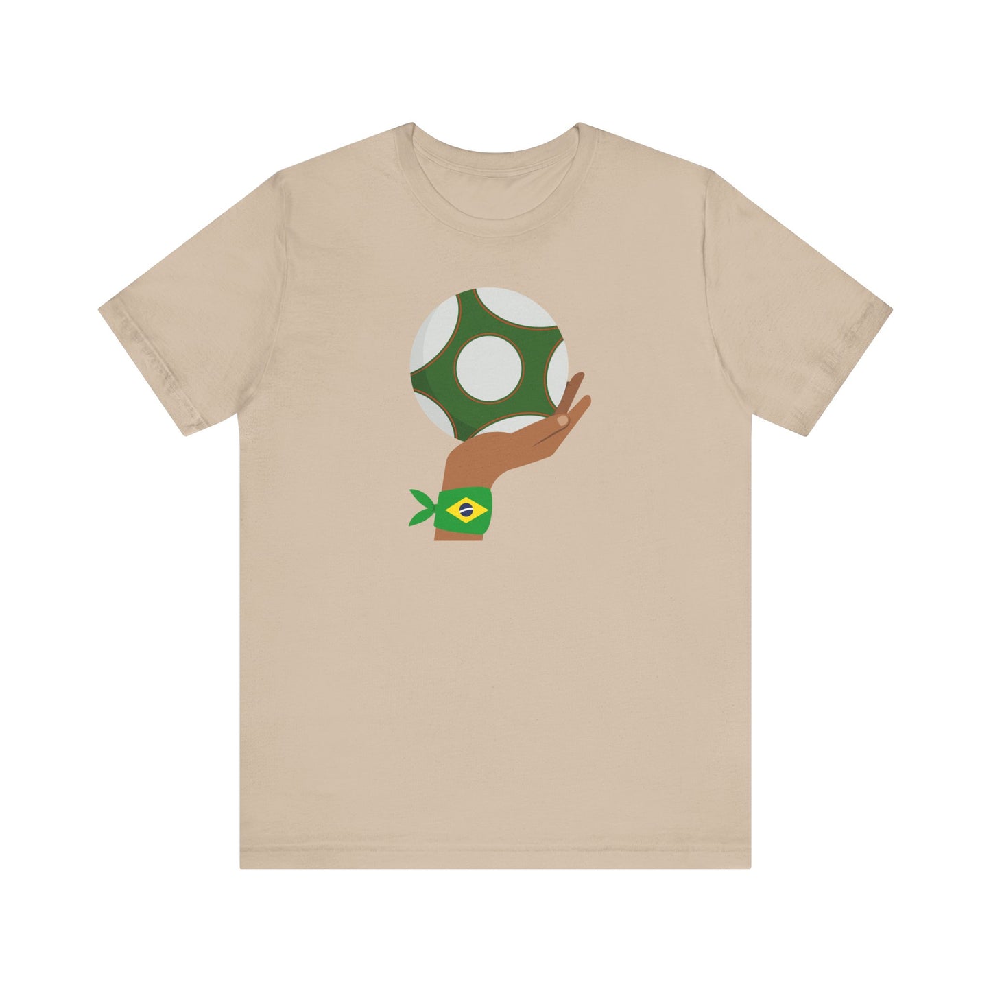 T-shirt unisexe de football brésilien - Livraison express disponible