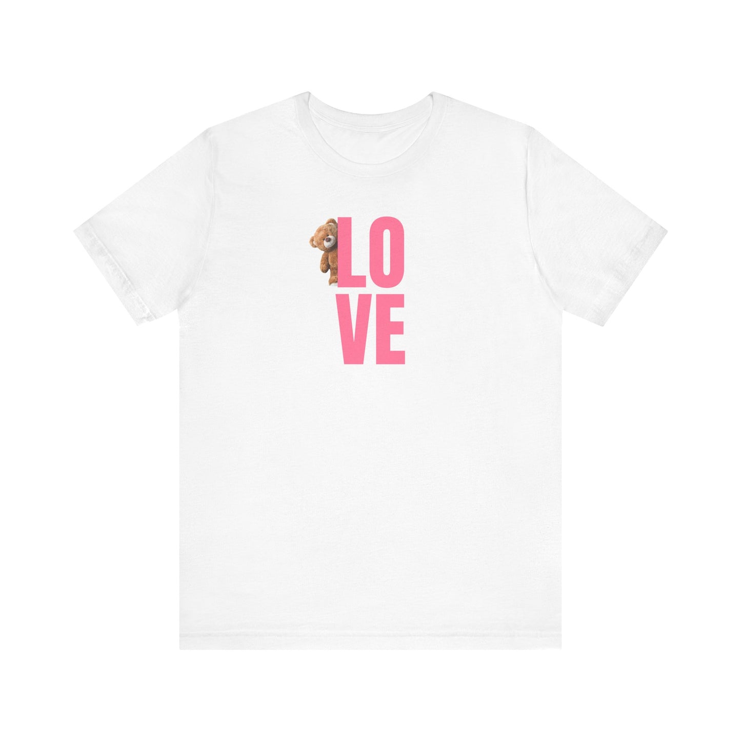 Love Graphic Jersey Tee - Perfect for Valentine's Day & Everyday Wear
