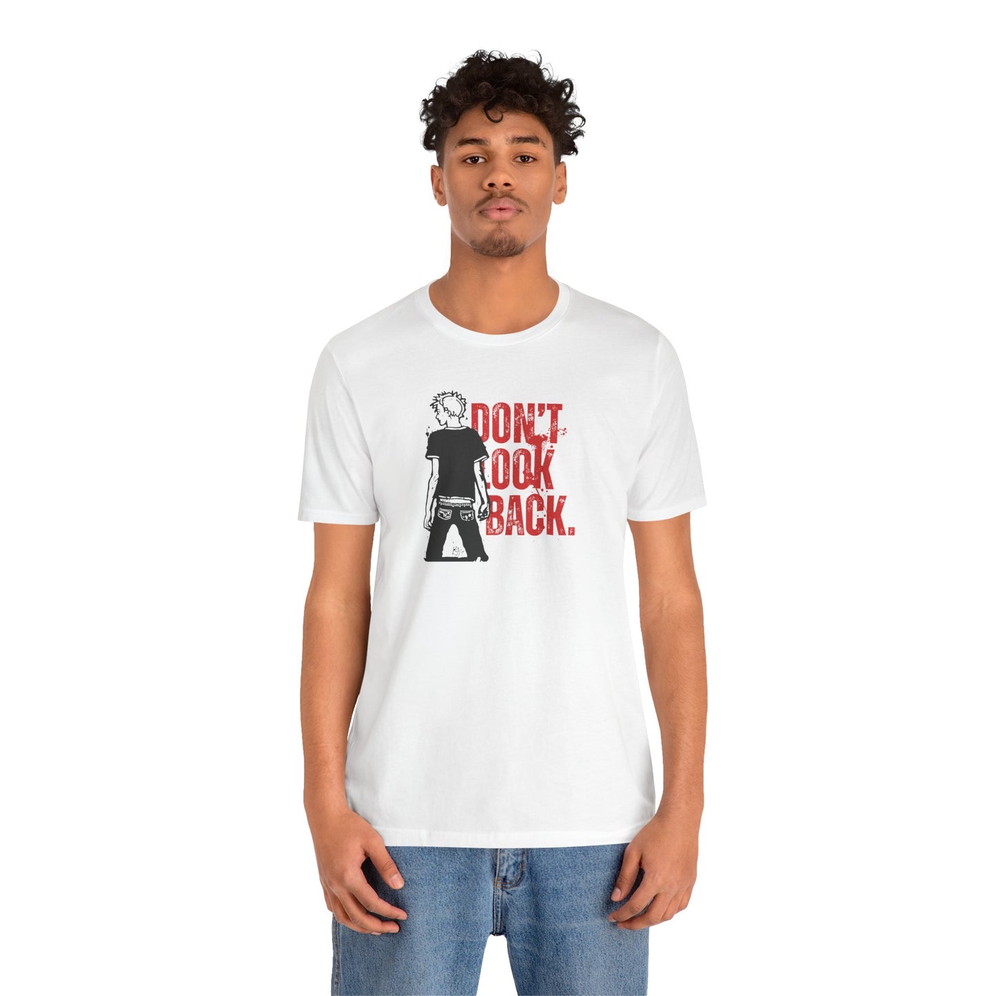 Inspirational Tee - 'Don't Look Back' Unisex Jersey