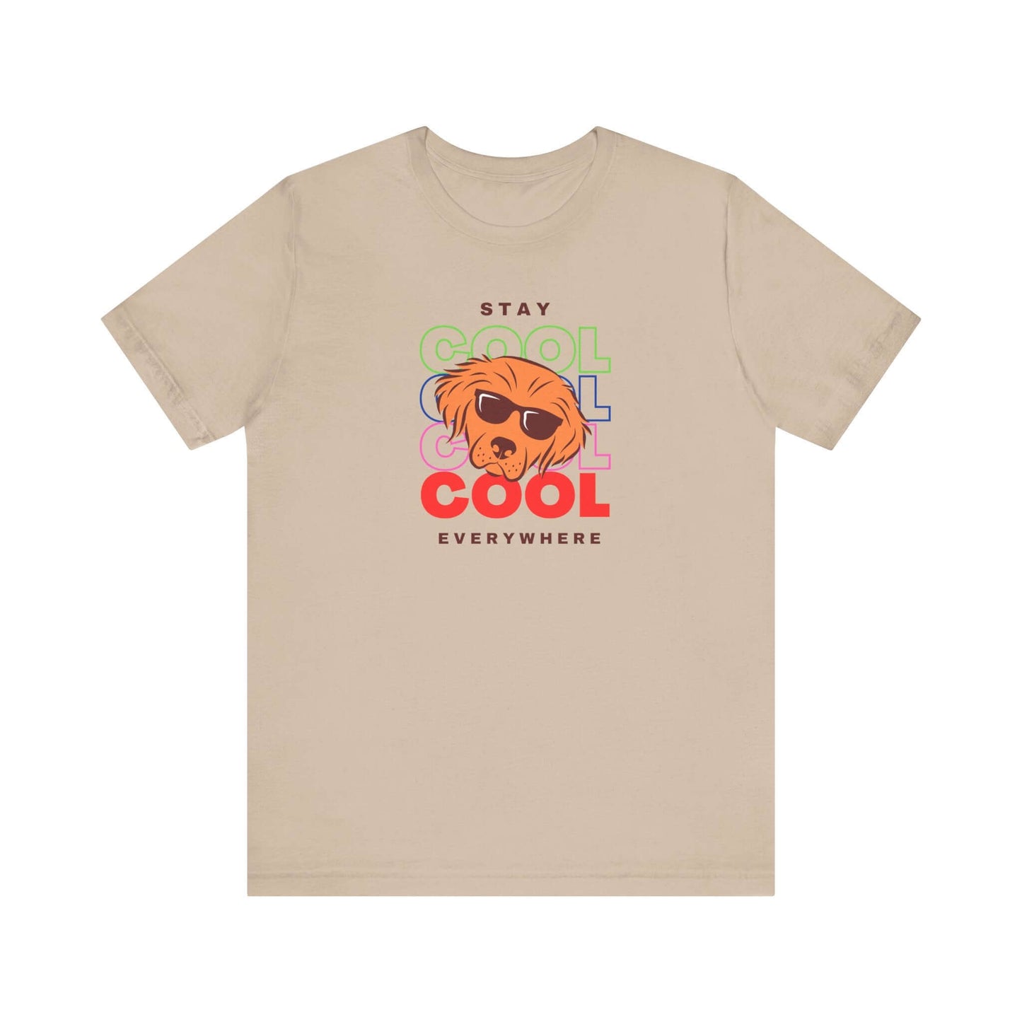 Funny Dog Graphic Tee - Stay Cool Everywhere