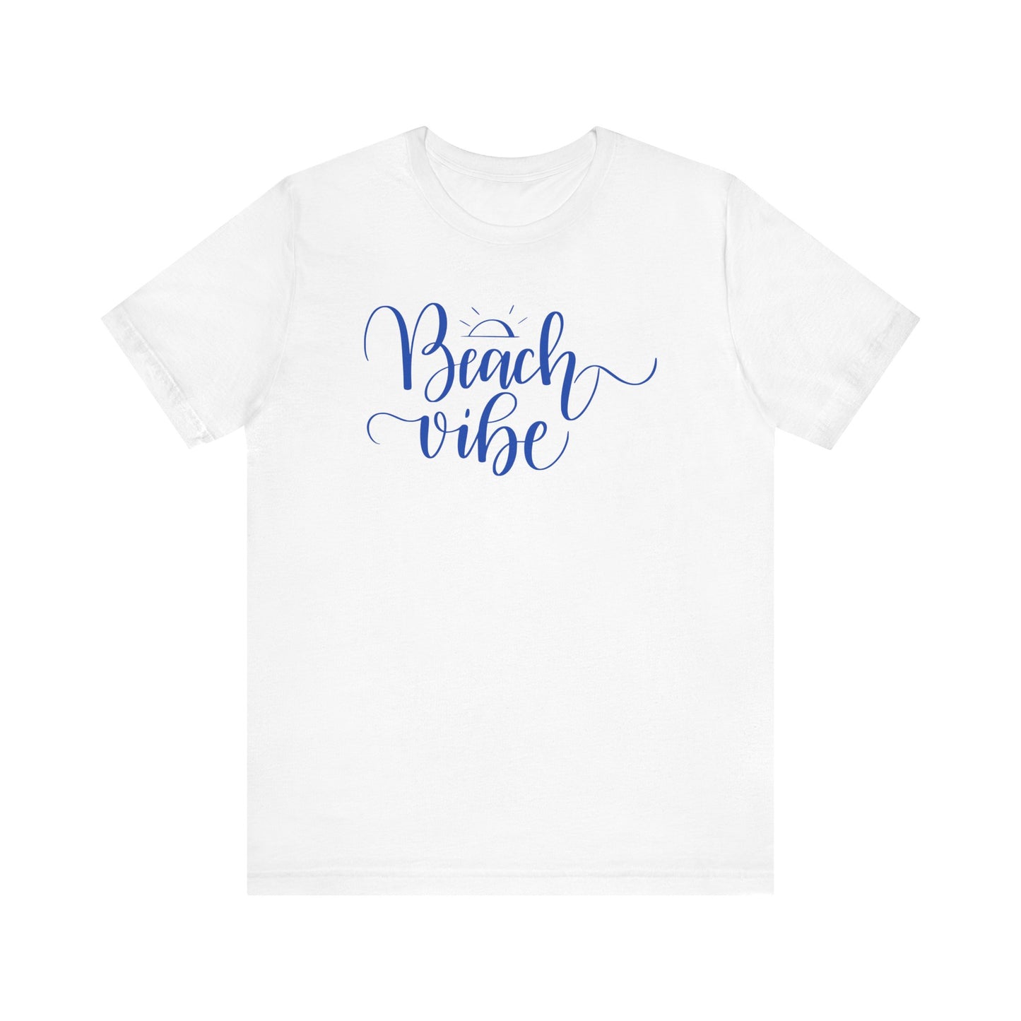 T-shirt à manches courtes unisexe en jersey BEACH VIBE