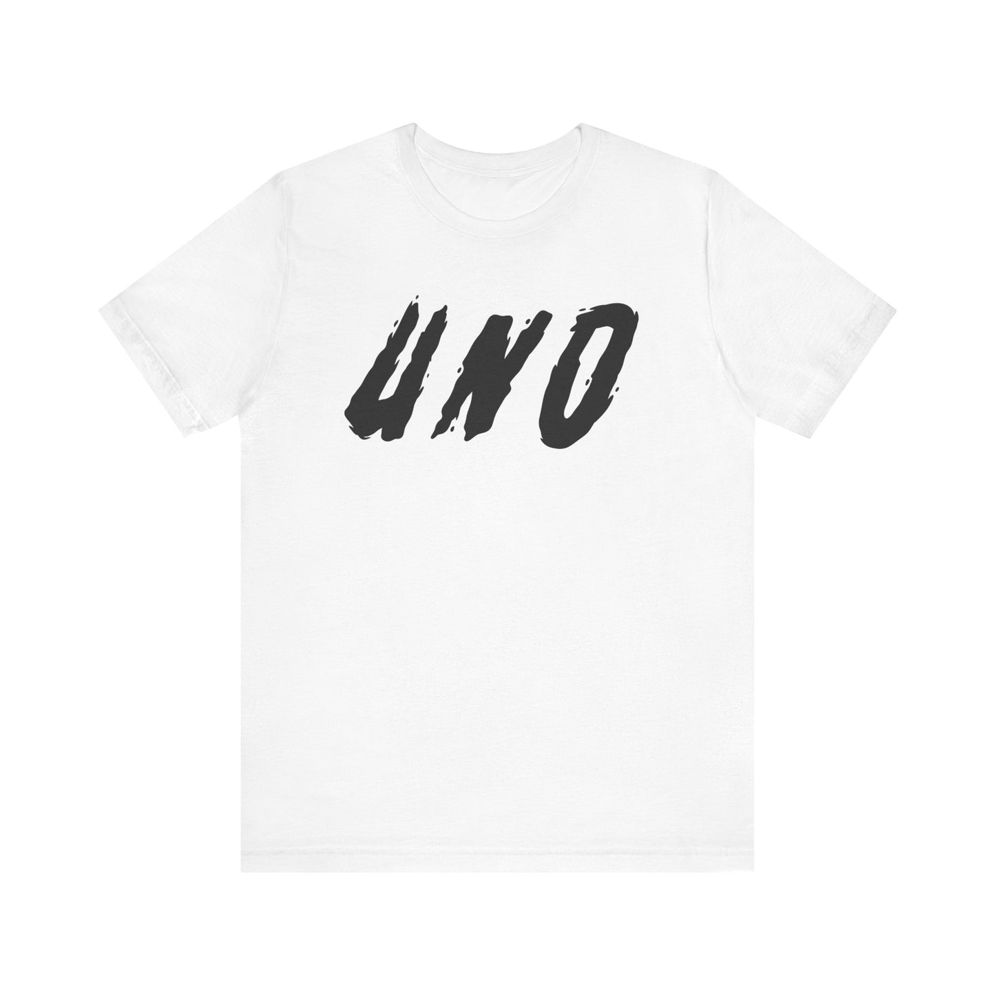 T-shirt à manches courtes unisexe en jersey Livraison express disponible UNO