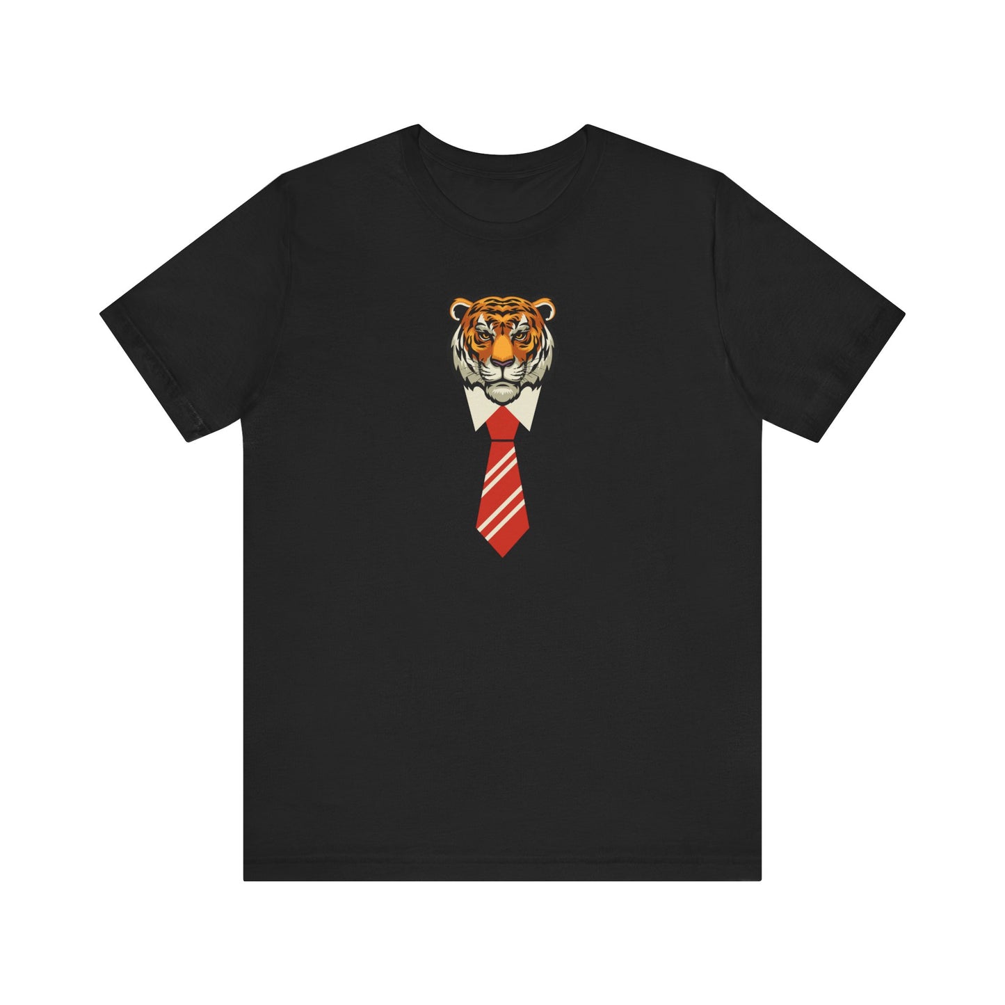 Tiger Boss Unisex Short Sleeve Tee - Stylish Animal Graphic Tee for Casual Wear