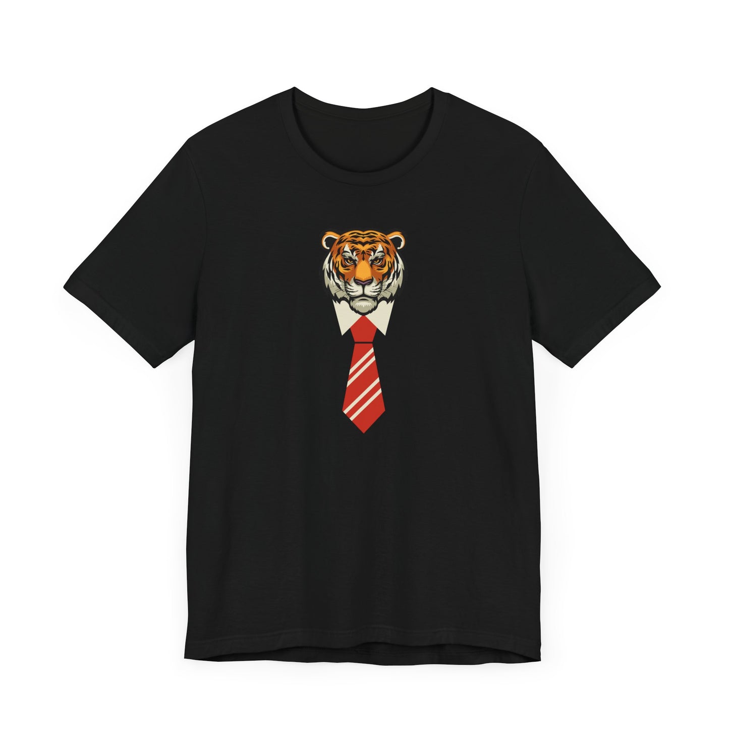 Tiger Boss Unisex Short Sleeve Tee - Stylish Animal Graphic Tee for Casual Wear