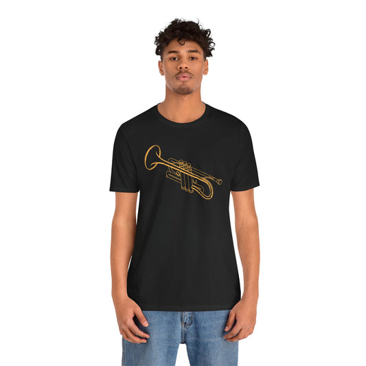 Trumpet Unisex Tee with Express Delivery Option