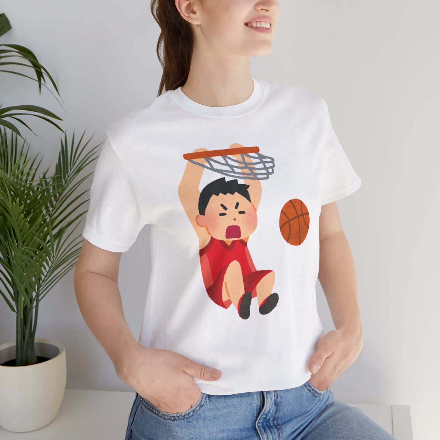 T-shirt de basket-ball unisexe
