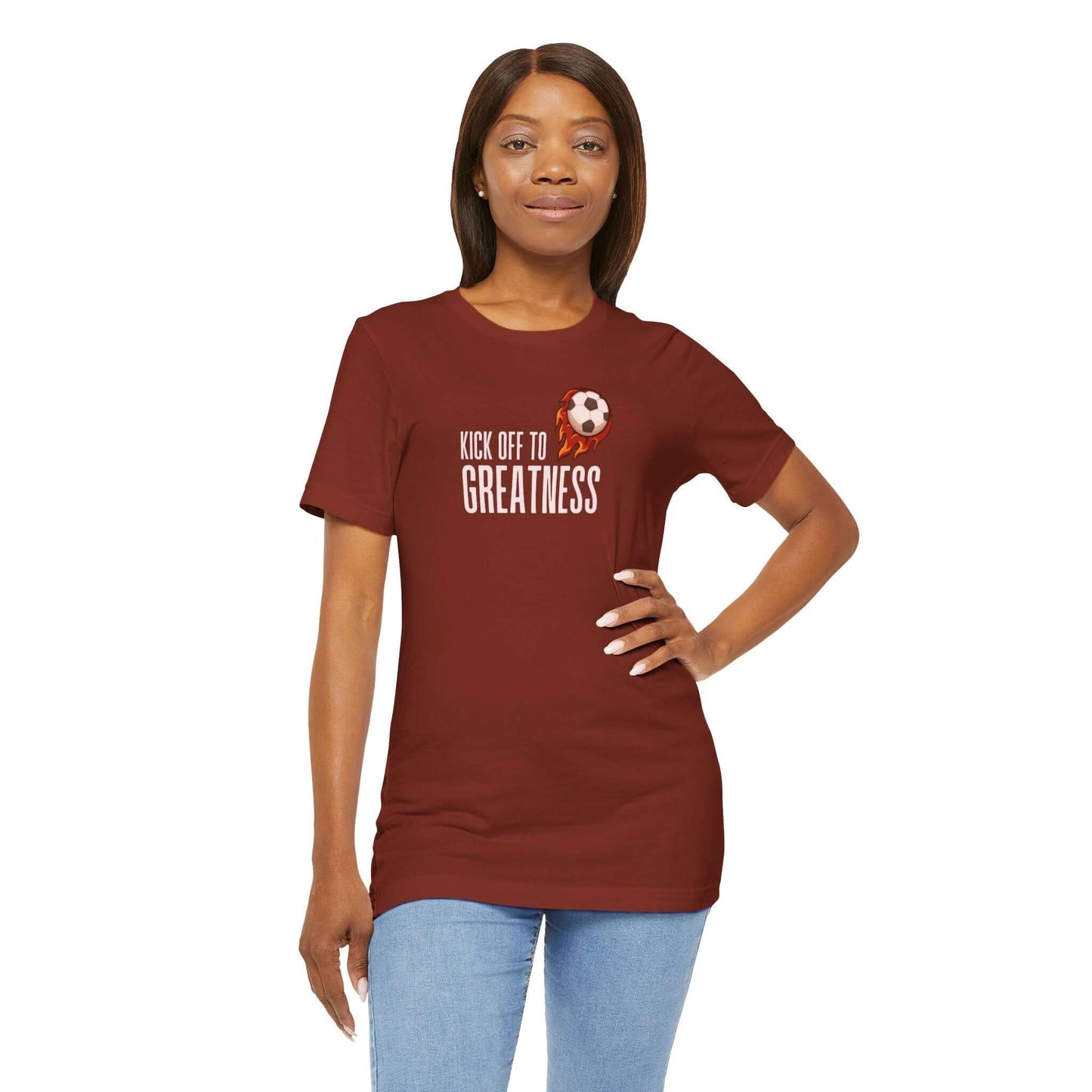 Kick Off to Greatness Soccer Tee