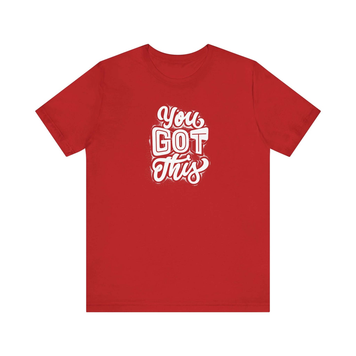 Motivational Unisex Tee - 'You Got This' Red T-Shirt