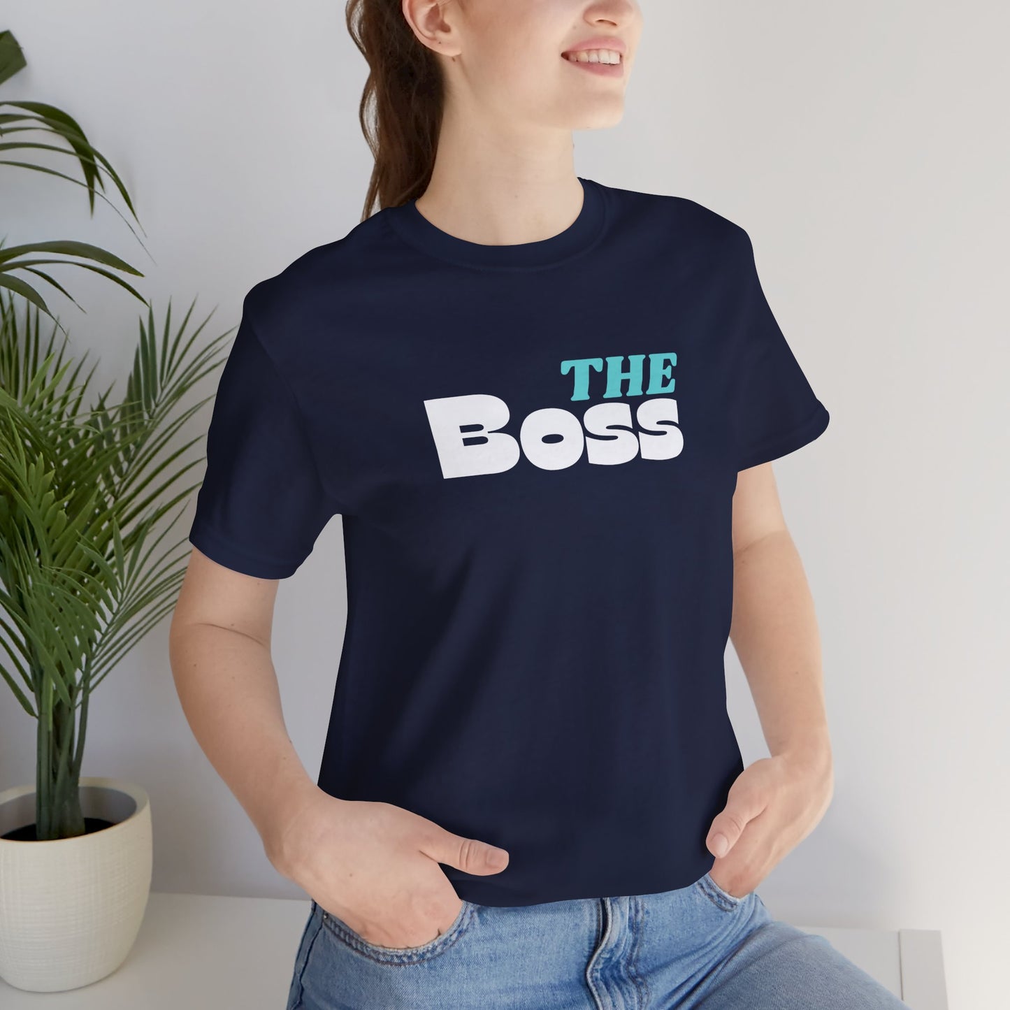 The Boss Unisex Jersey Tee - Stylish & Comfortable for Everyday Wear