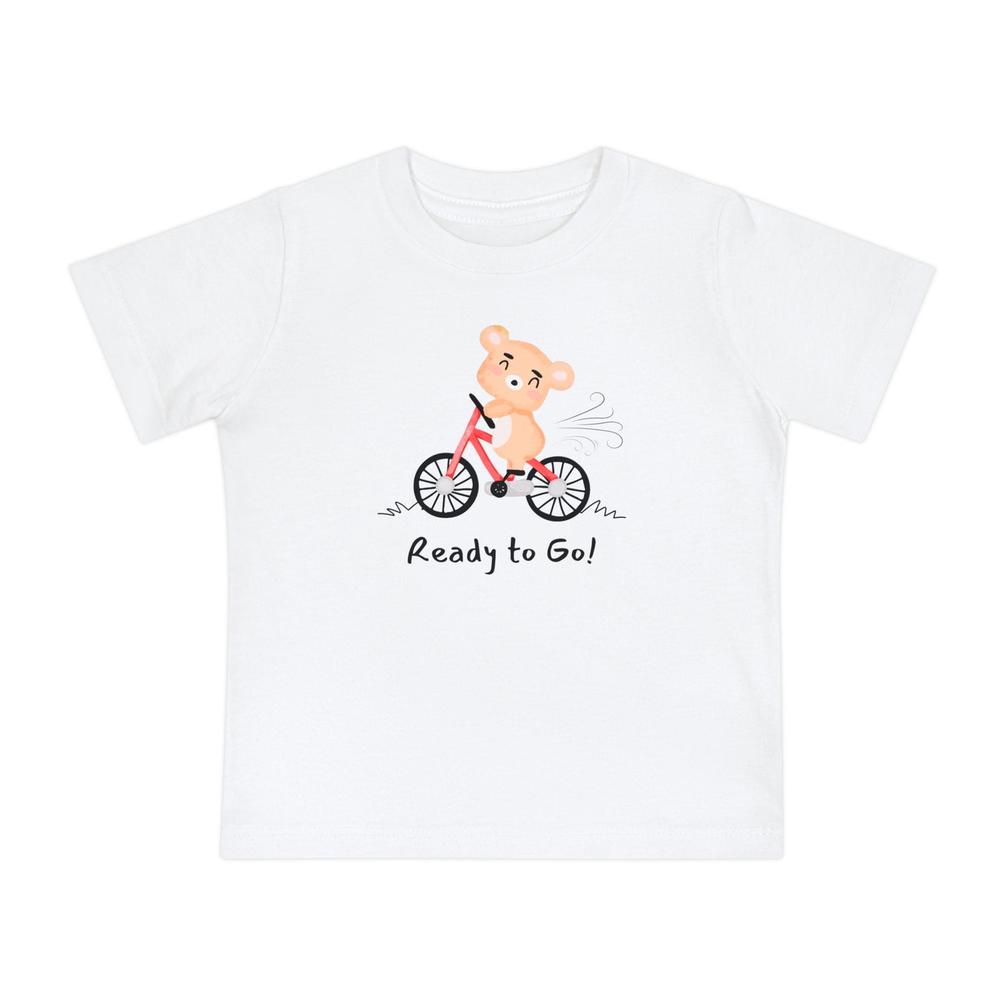 Cute Baby Short Sleeve T-Shirt - Ready to Go! - Fun and Playful Kids Wear