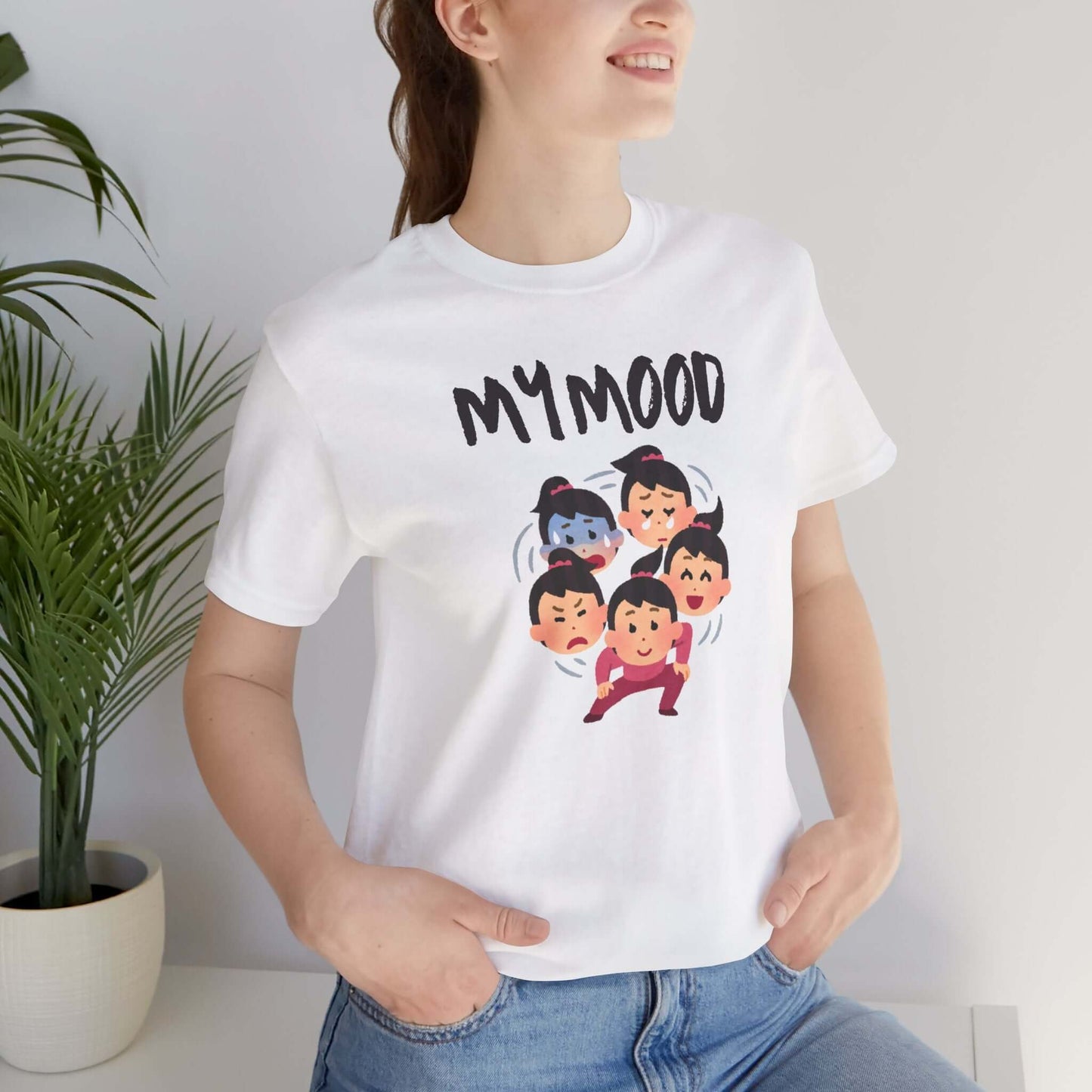 My Mood Unisex Jersey T-Shirt | Fun & Playful Graphic Tee